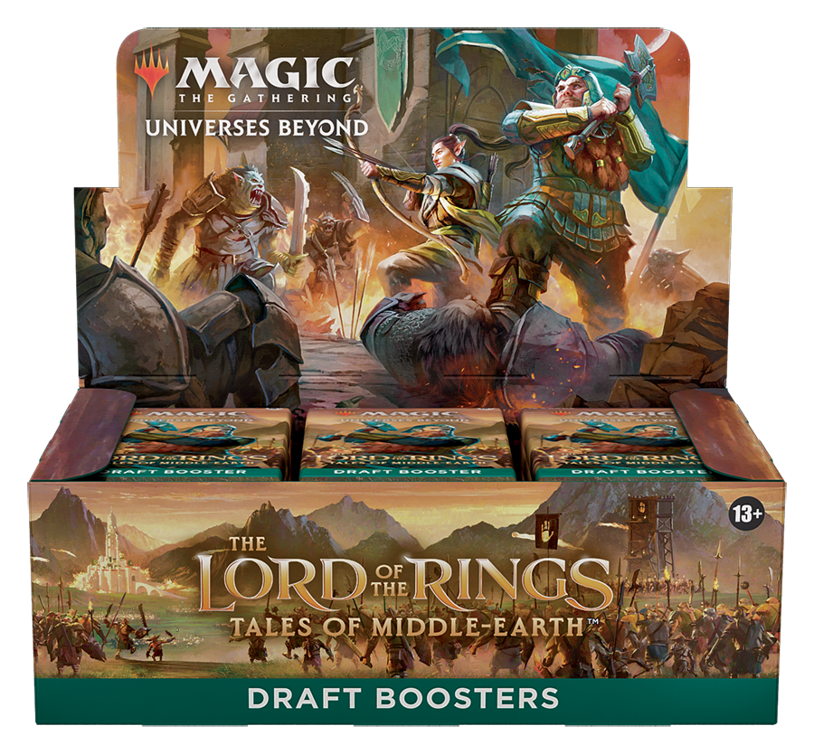 Hot Sale The Gathering - The Lord of the Rings: Tales of Middle-earth - Draft Booster Box