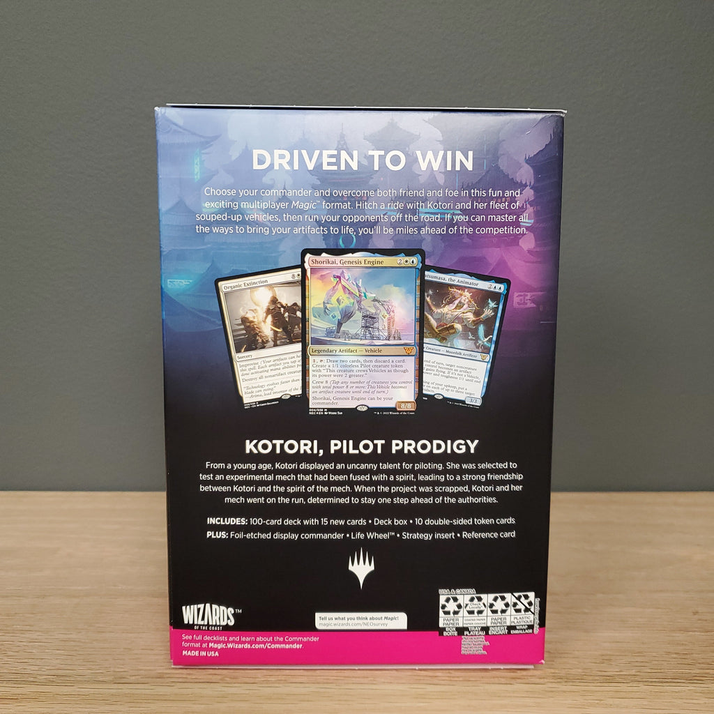 Hot Sale The Gathering - Kamigawa: Neon Dynasty - Commander Deck (Buckle Up)