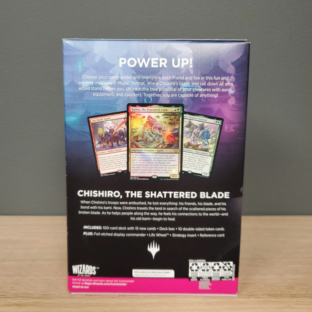 Hot Sale The Gathering - Kamigawa: Neon Dynasty - Commander Deck (Upgrades Unleashed)