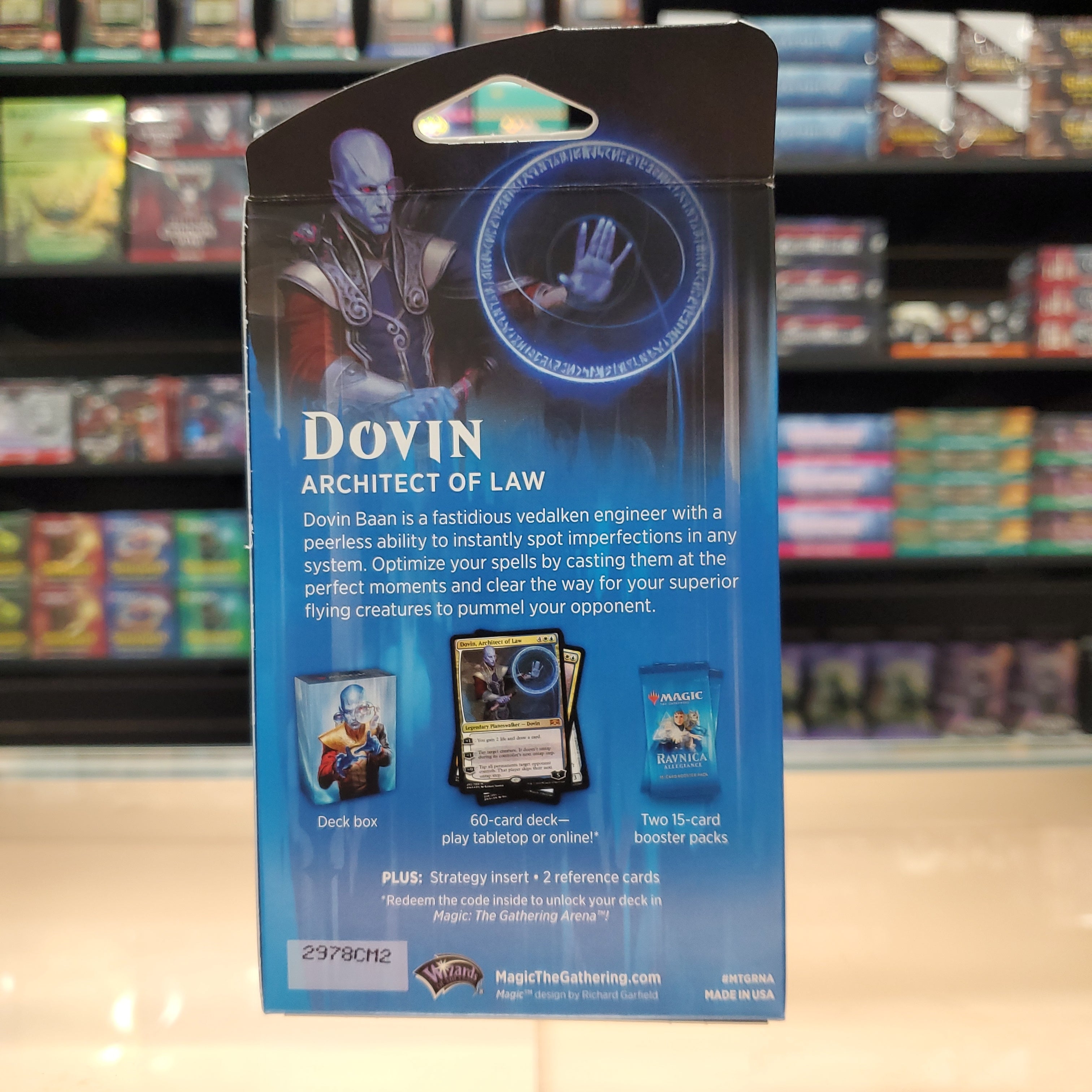 Hot Sale The Gathering - Ravnica Allegiance - Planeswalker Deck (Dovin)