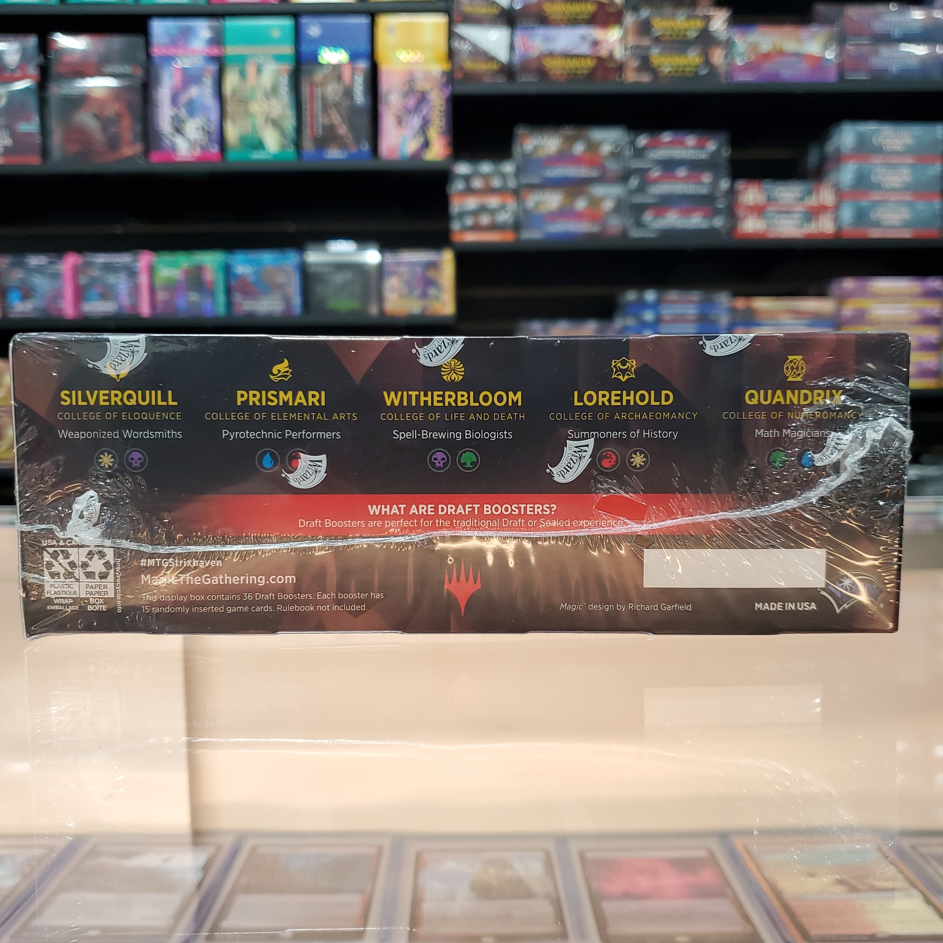 Hot Sale The Gathering - Strixhaven: School of Mages - Draft Booster Box