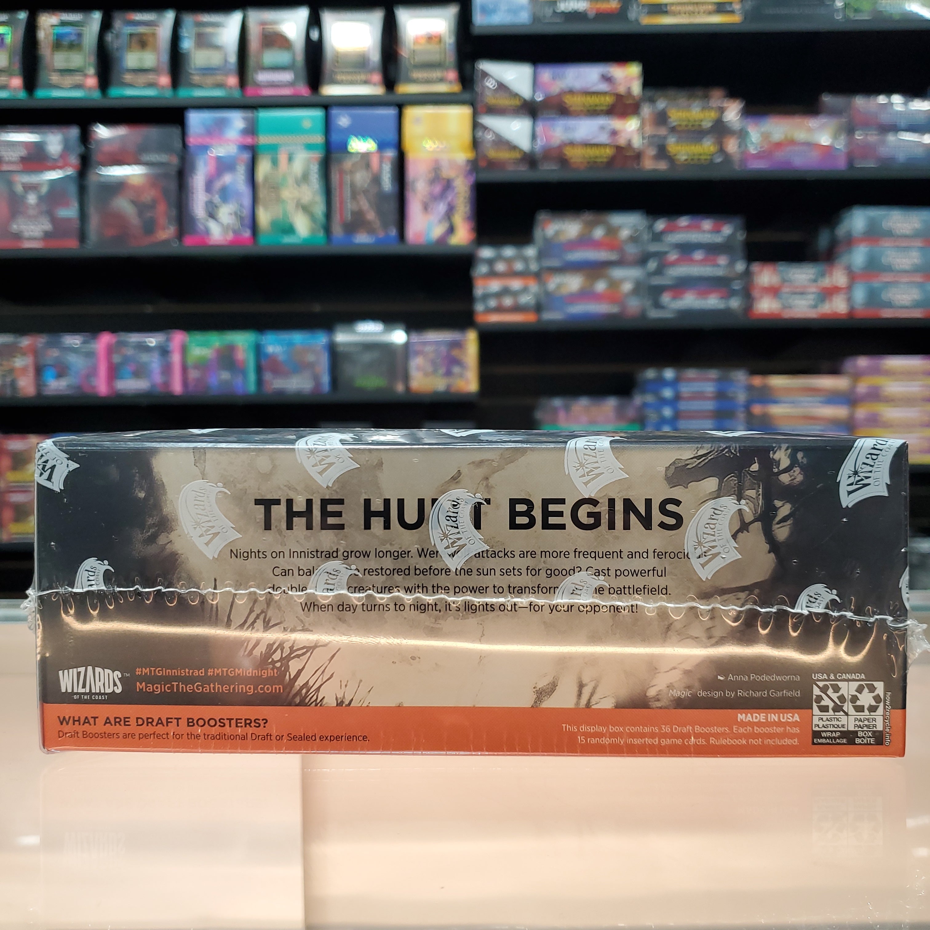 Hot Sale The Gathering - Innistrad: Midnight Hunt - Draft Booster Box