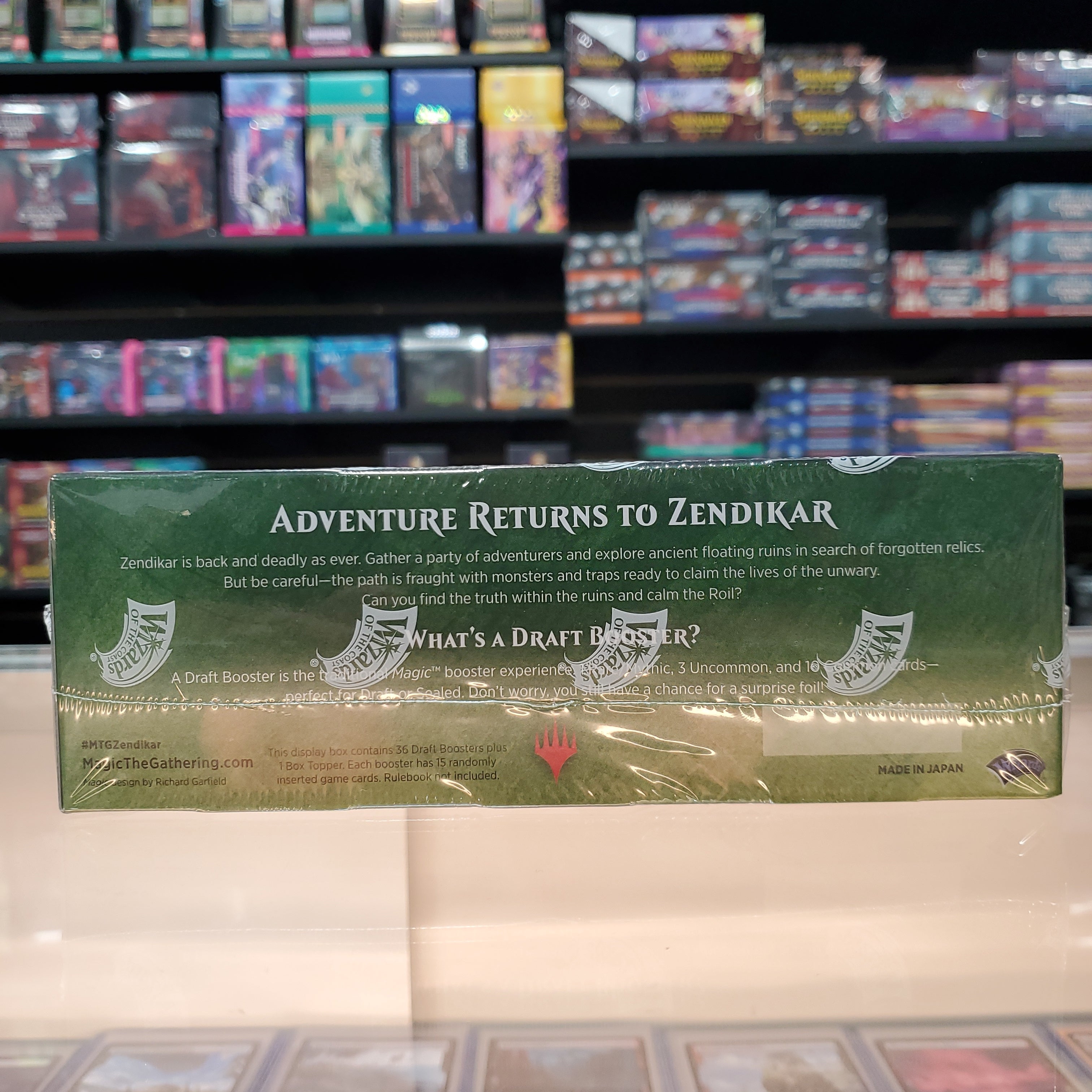 Hot Sale The Gathering - Zendikar Rising - Draft Booster Box