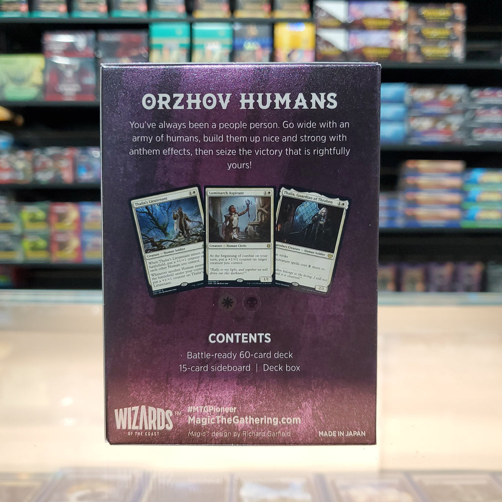 Hot Sale The Gathering - Pioneer Challenger Deck 2022 - Orzhov Humans