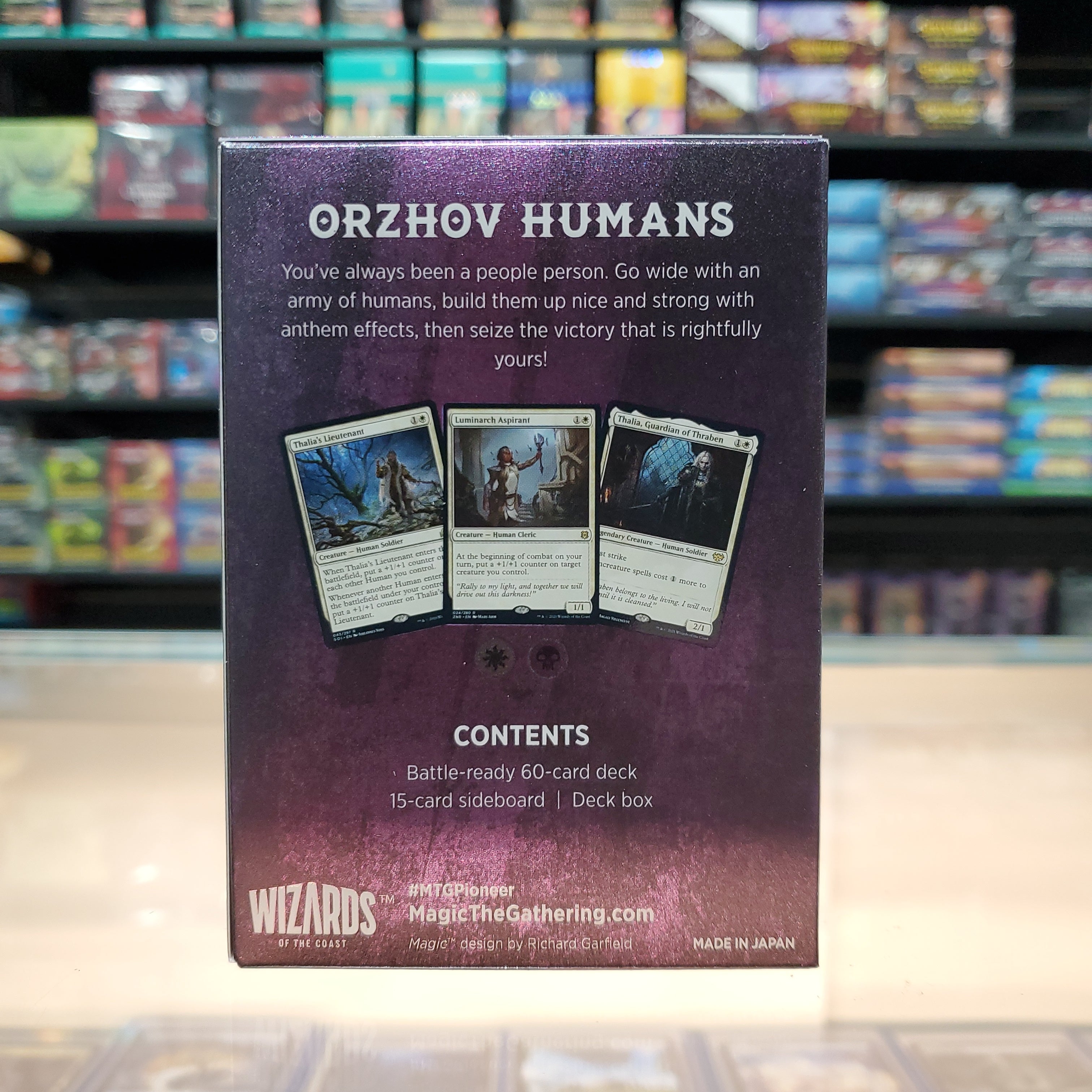 Hot Sale The Gathering - Pioneer Challenger Deck 2022 - Orzhov Humans