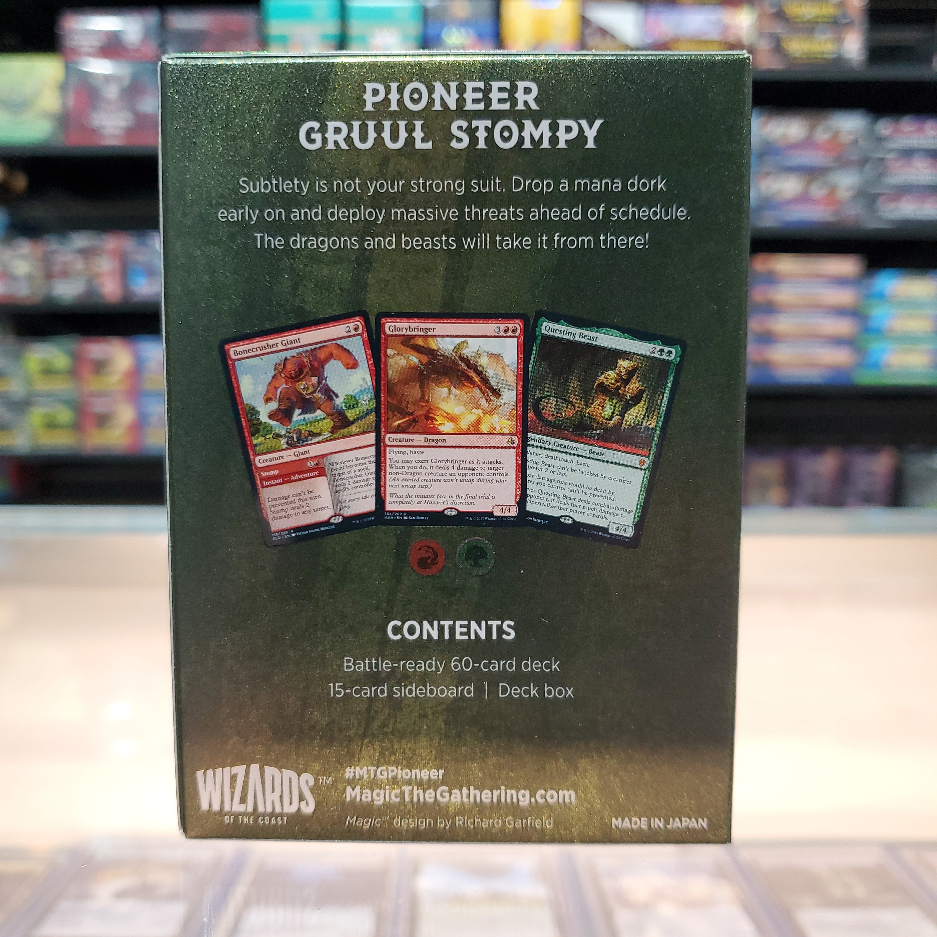 Hot Sale The Gathering - Pioneer Challenger Deck 2022 - Gruul Stompy