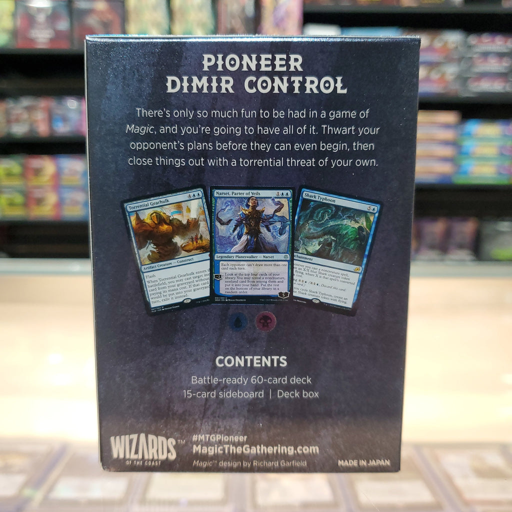 Hot Sale The Gathering - Pioneer Challenger Deck 2022 - Dimir Control