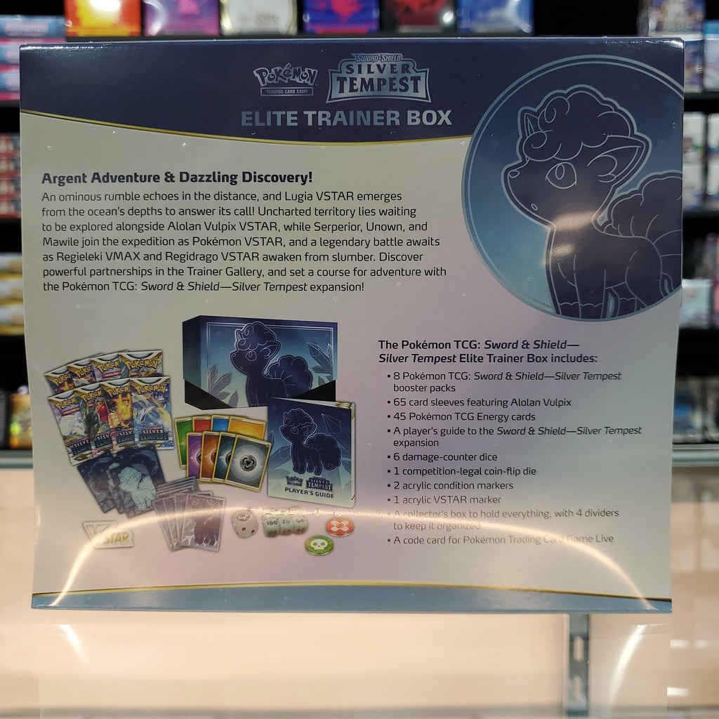 Hot Sale : Sword & Shield: Silver Tempest - Elite Trainer Box