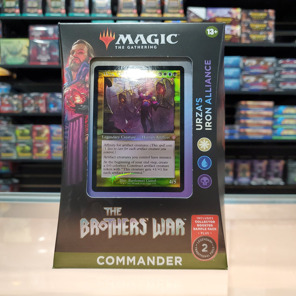 Hot Sale The Gathering - The Brothers' War - Commander Deck (Urza's Iron Alliance)