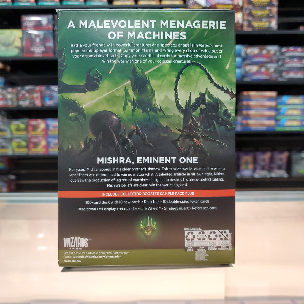 Hot Sale The Gathering - The Brothers' War - Commander Deck (Mishra's Burnished Banner)