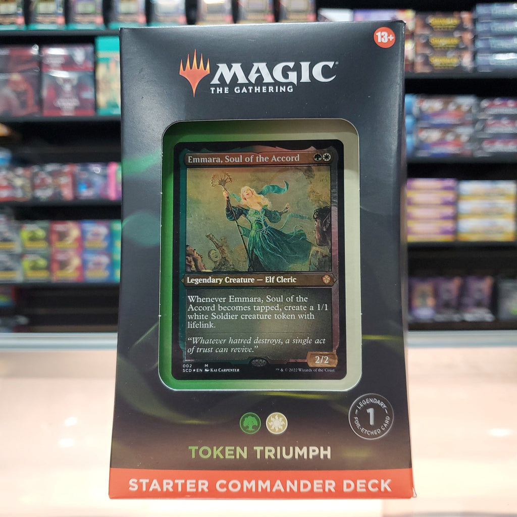 Hot Sale The Gathering - Starter Commander Deck (Token Triumph)