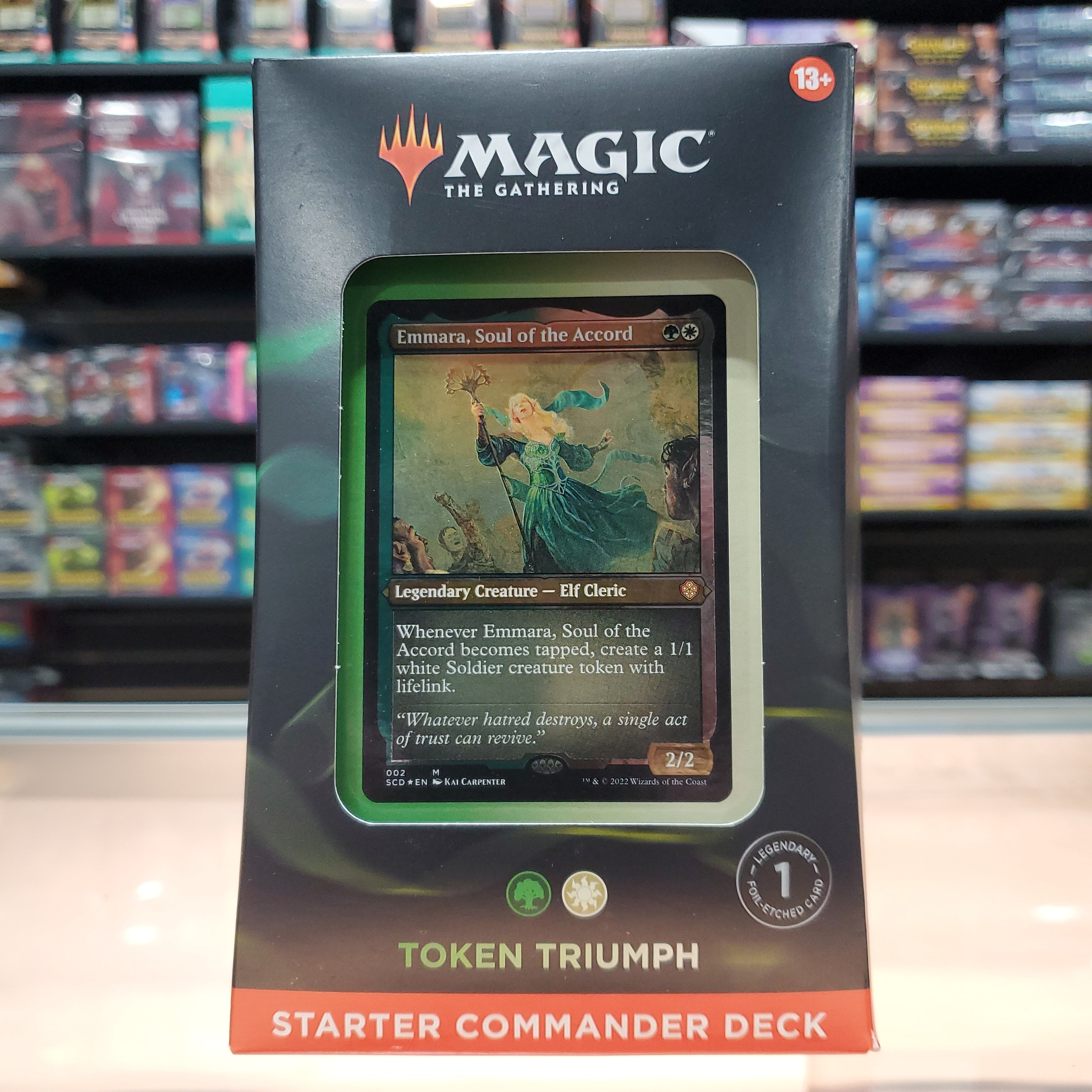 Hot Sale The Gathering - Starter Commander Deck (Token Triumph)