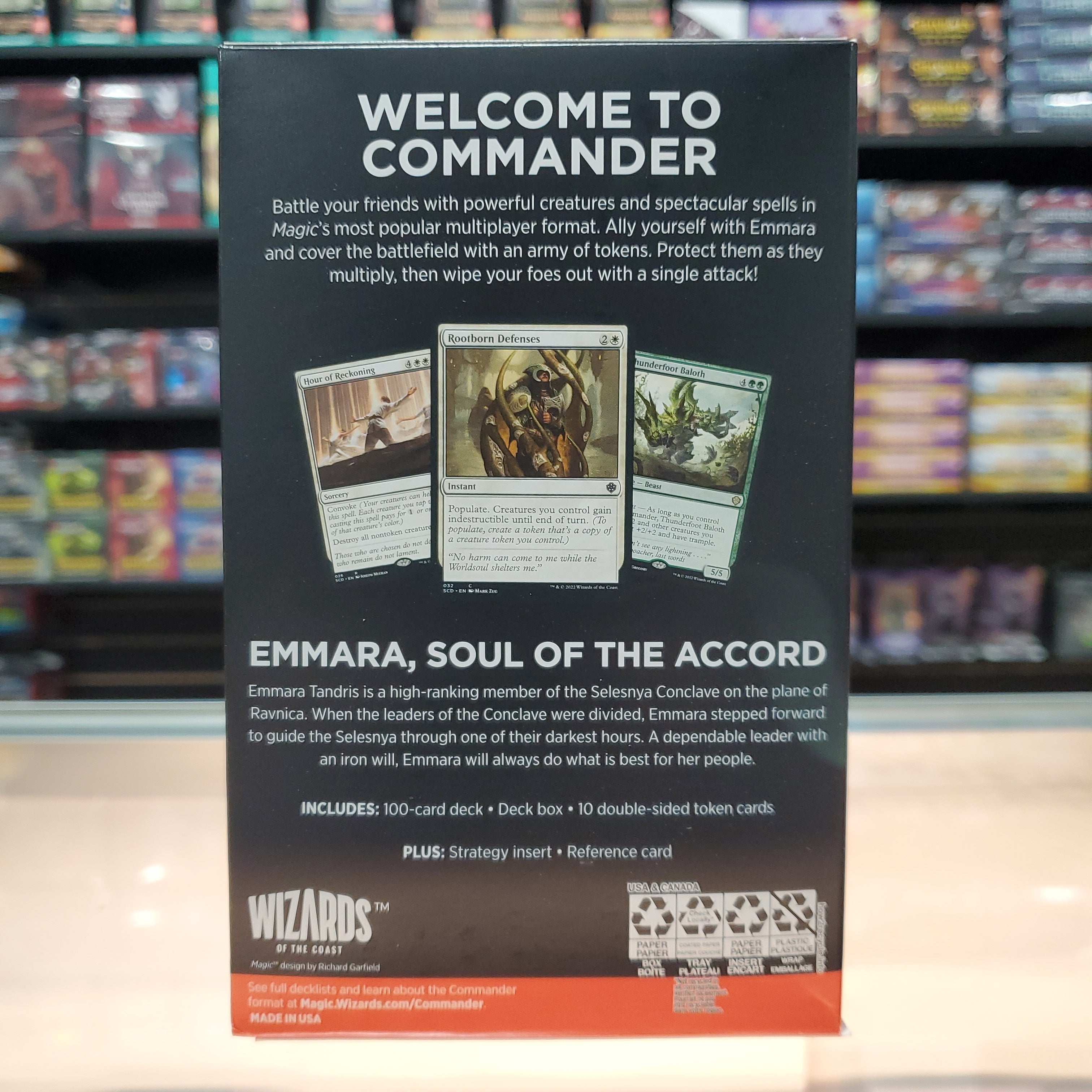 Hot Sale The Gathering - Starter Commander Deck (Token Triumph)