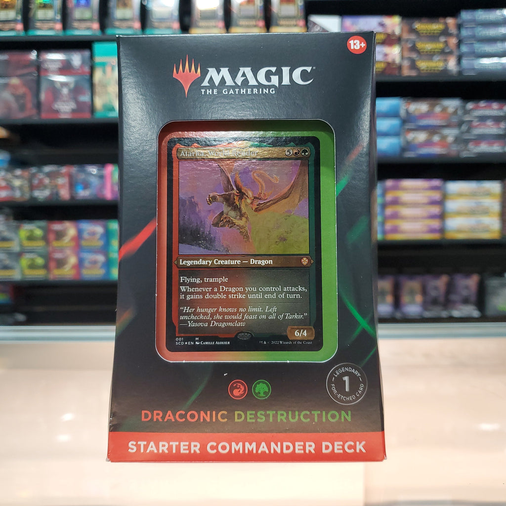 Hot Sale The Gathering - Starter Commander Deck (Draconic Destruction)