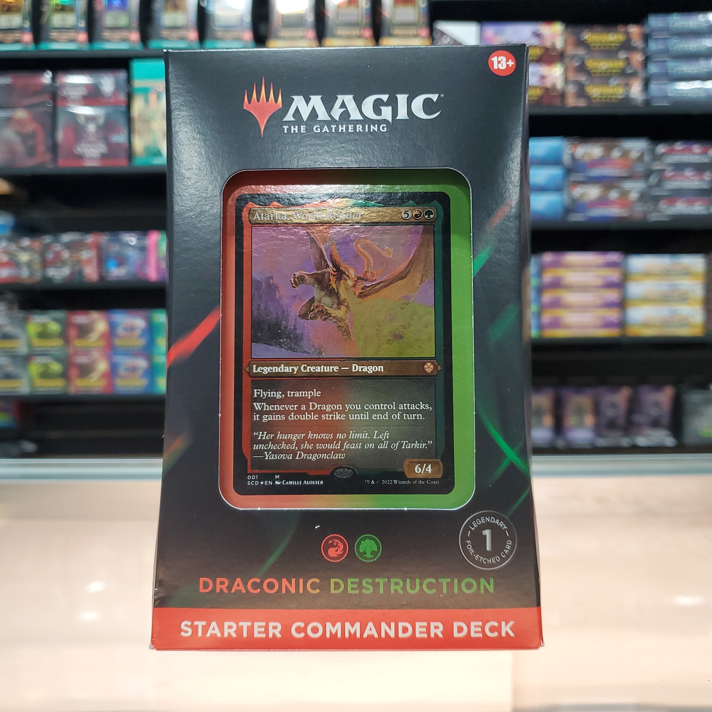 Hot Sale The Gathering - Starter Commander Deck (Draconic Destruction)