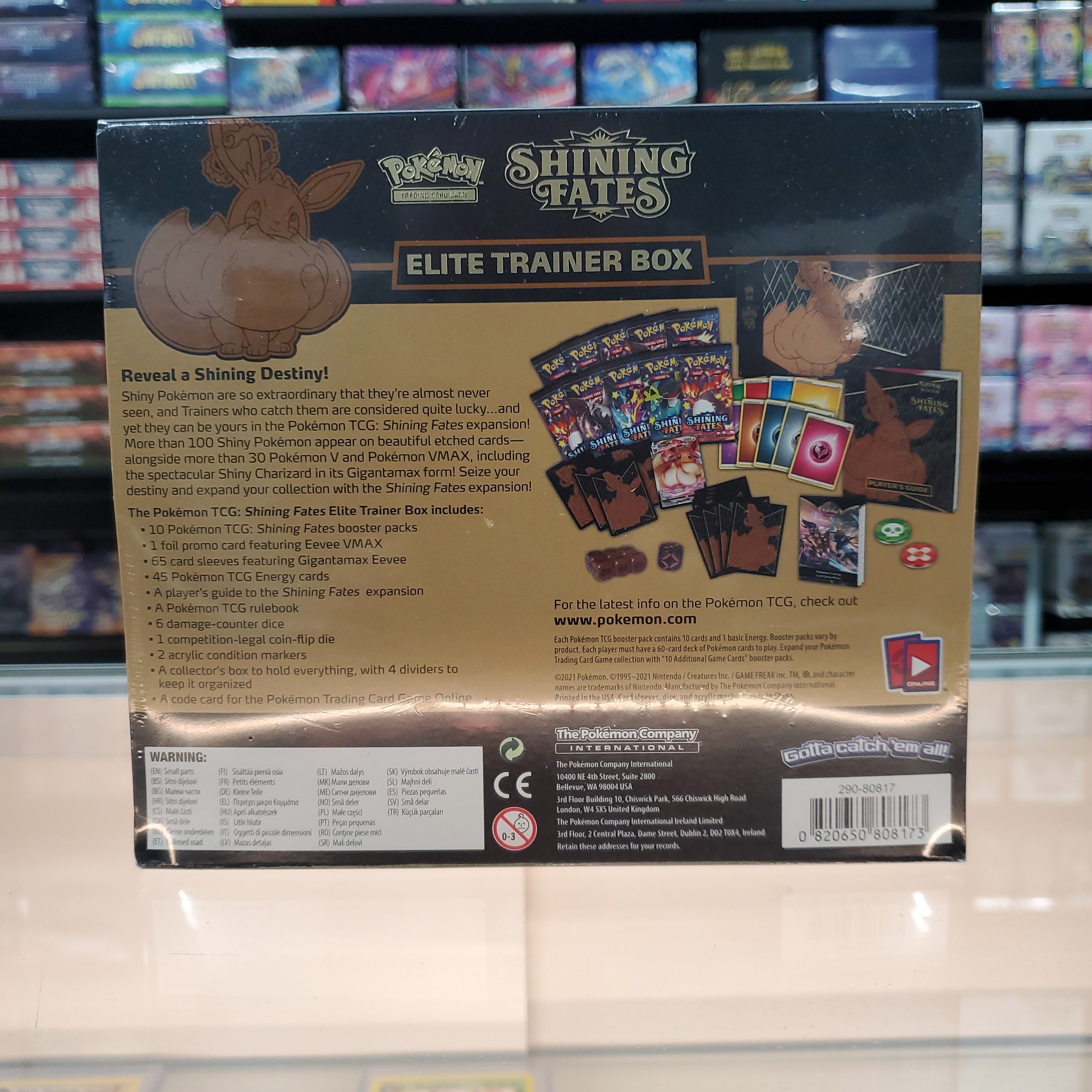 Hot Sale : Shining Fates - Elite Trainer Box