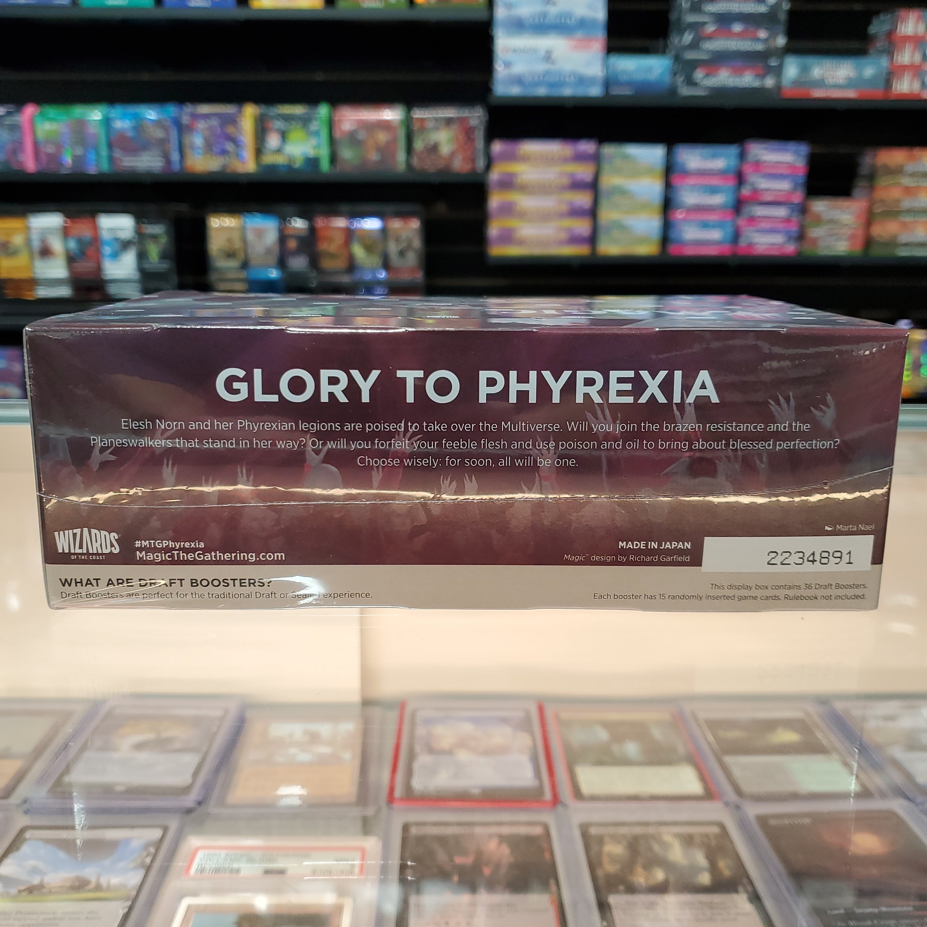 Hot Sale The Gathering - Phyrexia: All Will Be One - Draft Booster Box