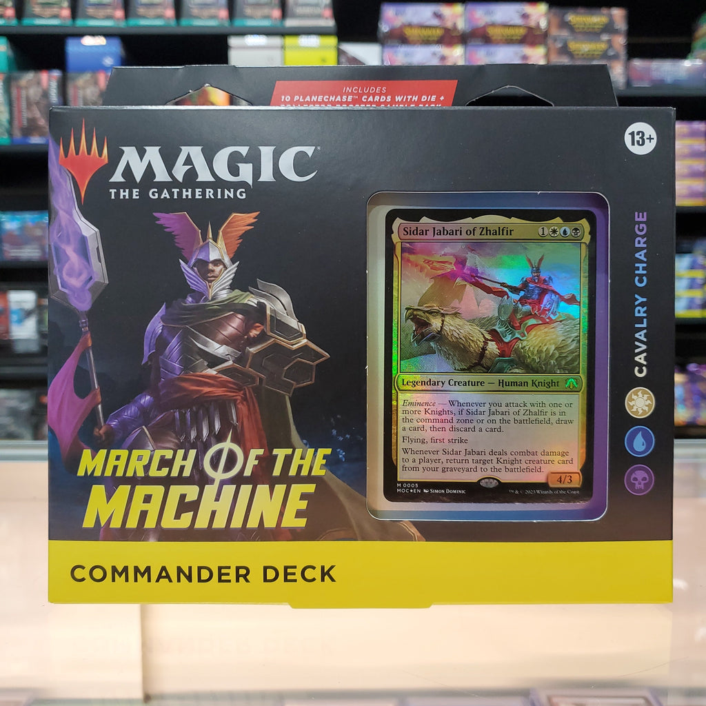 Hot Sale The Gathering - March of the Machine - Commander Deck (Cavalry Charge)
