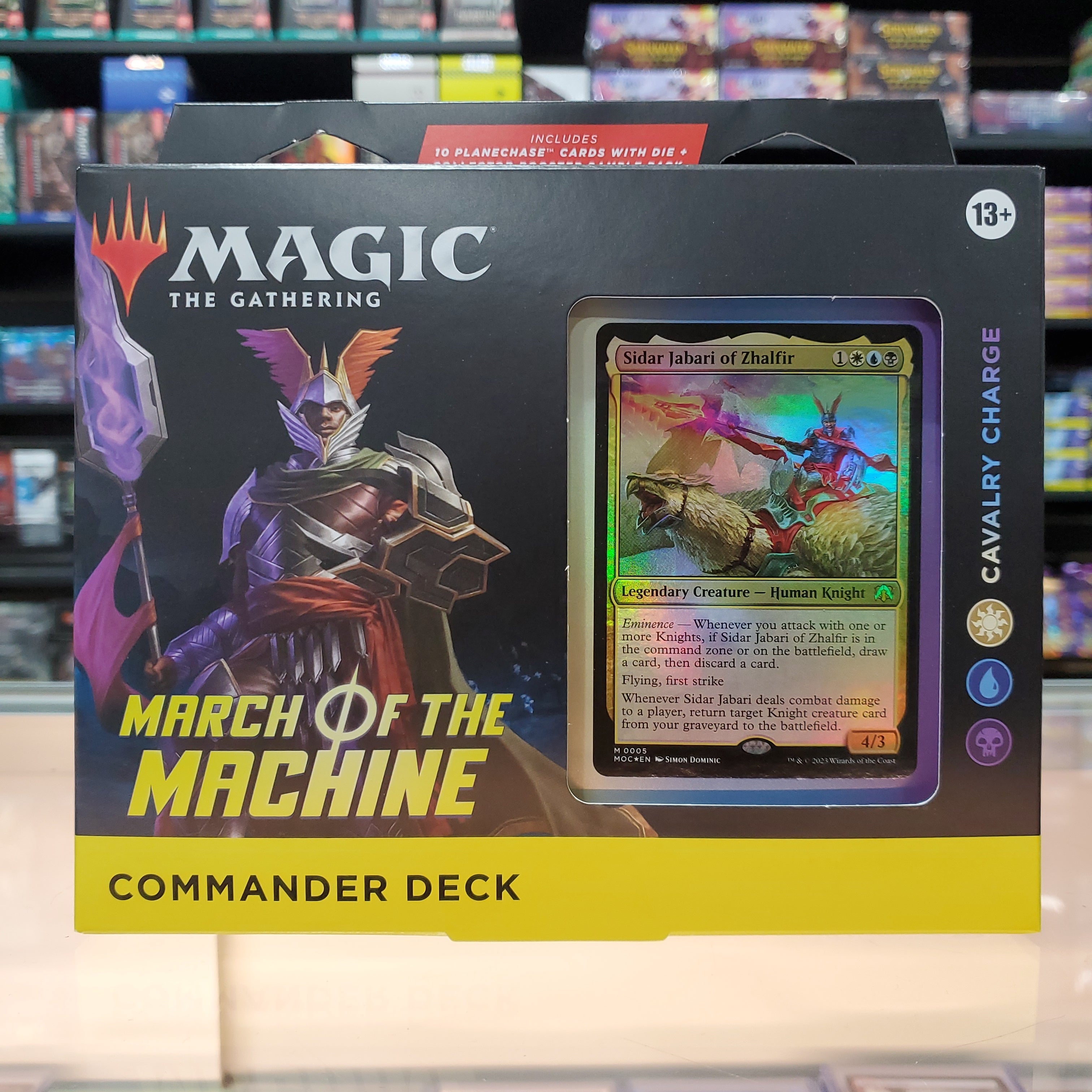 Hot Sale The Gathering - March of the Machine - Commander Deck (Cavalry Charge)
