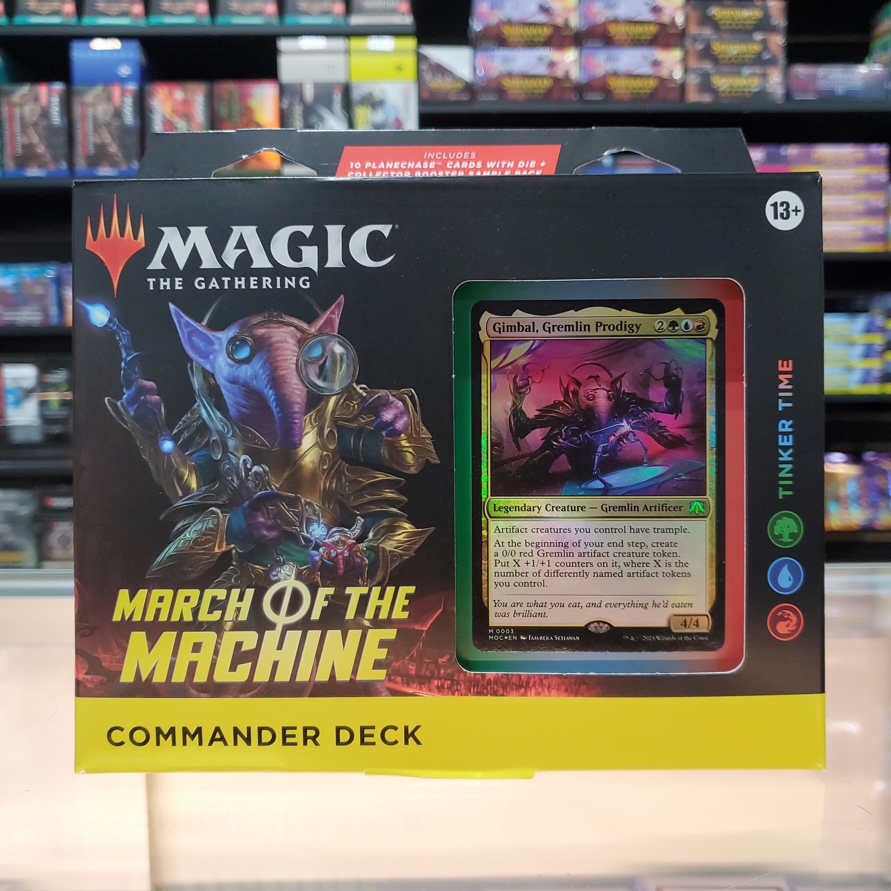 Hot Sale The Gathering - March of the Machine - Commander Deck (Tinker Time)