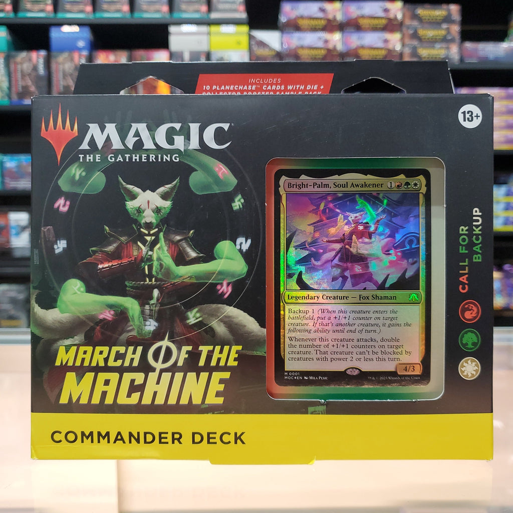 Hot Sale The Gathering - March of the Machine - Commander Deck (Call For Backup)