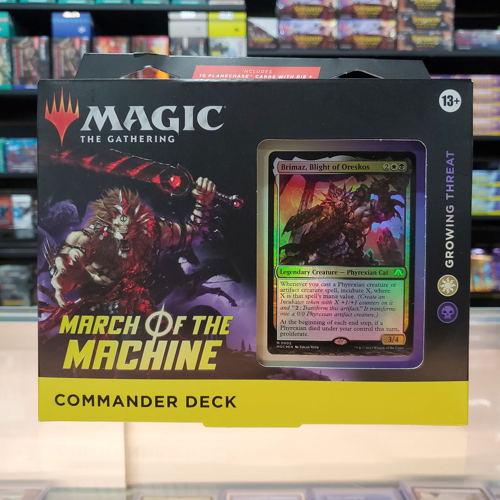 Hot Sale The Gathering - March of the Machine - Commander Deck (Growing Threat)