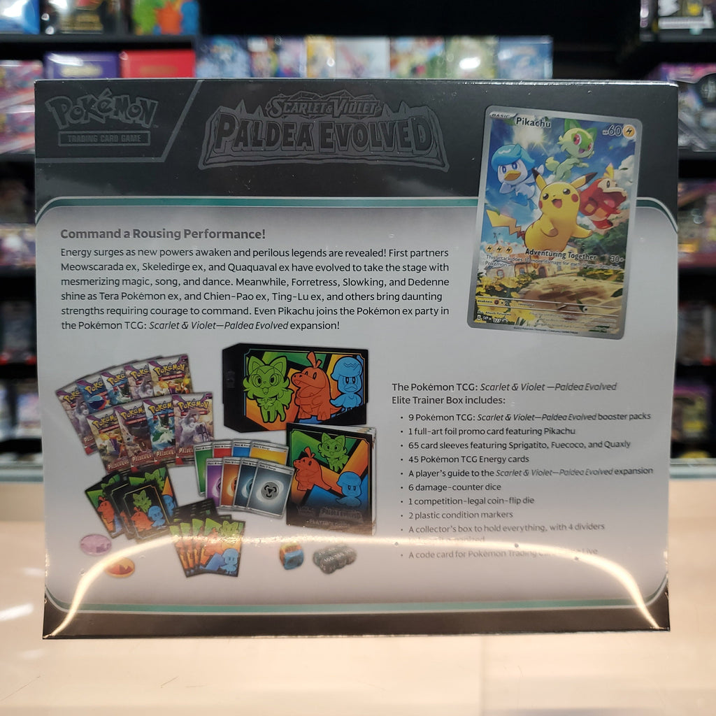 Hot Sale : Scarlet & Violet: Paldea Evolved - Elite Trainer Box