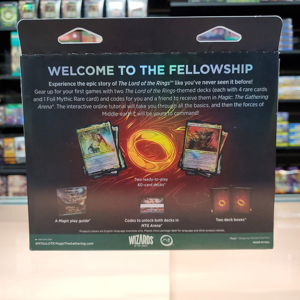 Hot Sale The Gathering - The Lord of the Rings: Tales of Middle-earth - Starter Kit