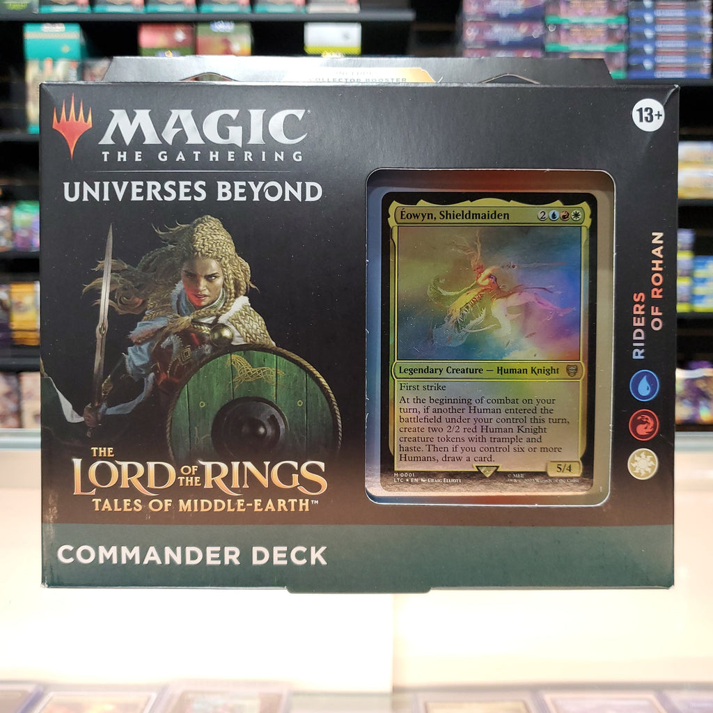 Hot Sale The Gathering - The Lord of the Rings: Tales of Middle-earth - Commander Deck (Riders of Rohan)
