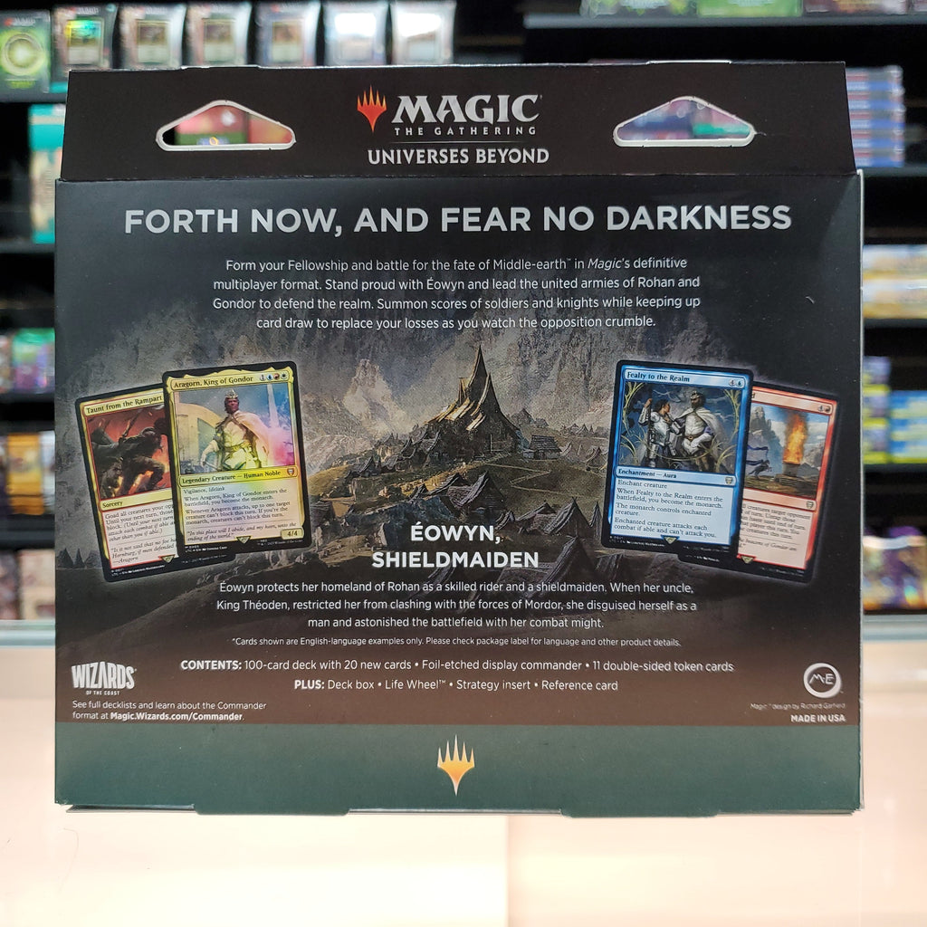 Hot Sale The Gathering - The Lord of the Rings: Tales of Middle-earth - Commander Deck (Riders of Rohan)