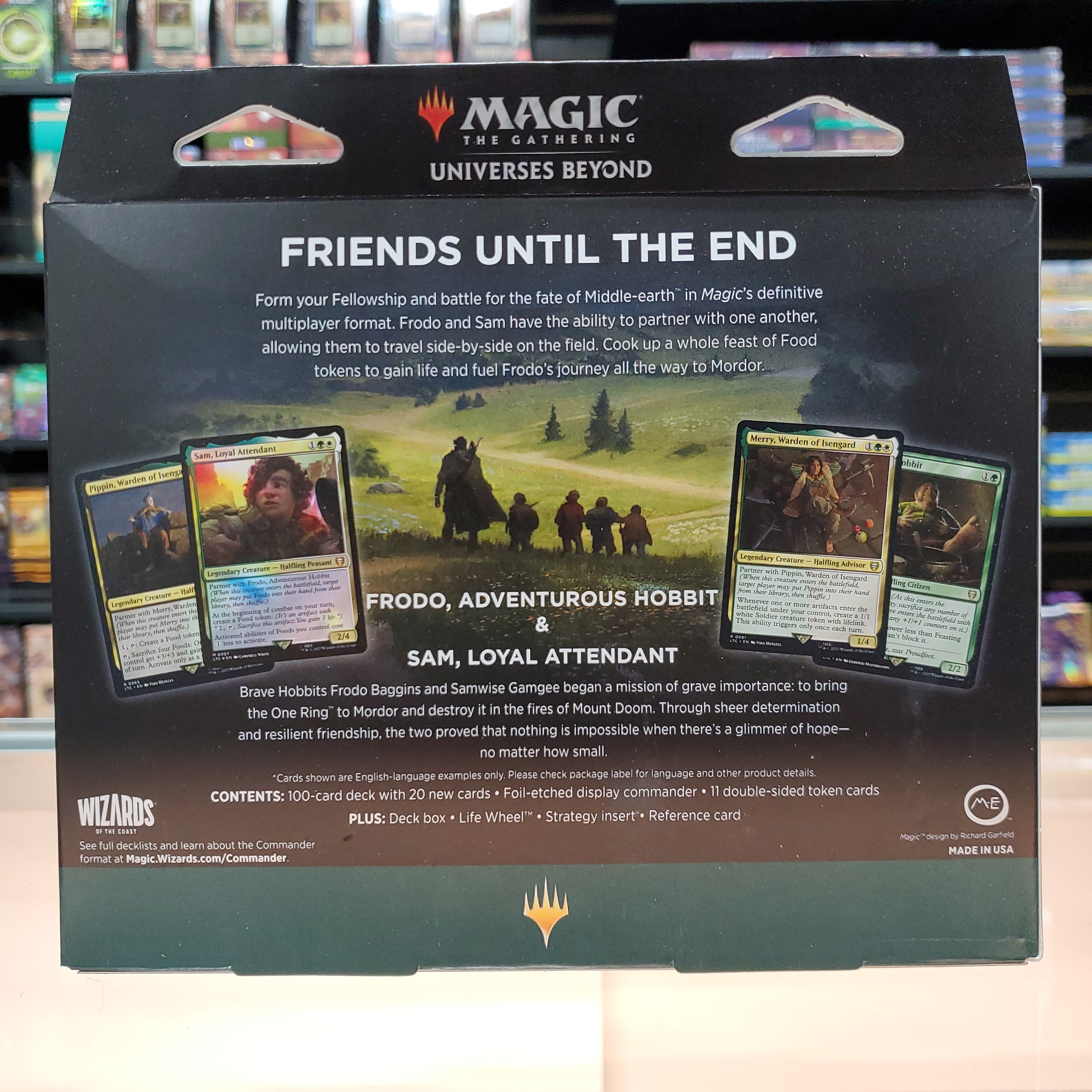 Hot Sale The Gathering - The Lord of the Rings: Tales of Middle-earth - Commander Deck (Food and Fellowship)