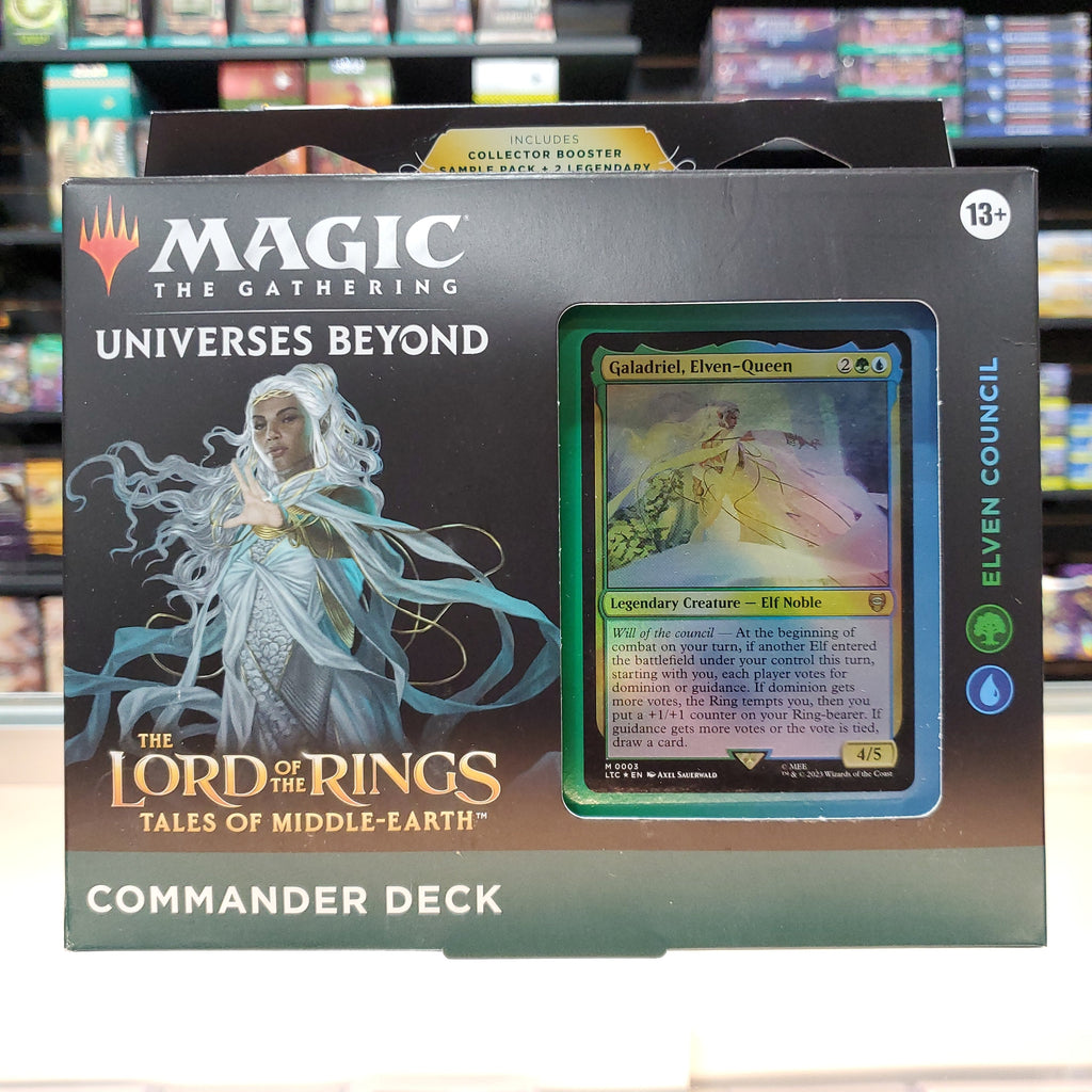 Hot Sale The Gathering - The Lord of the Rings: Tales of Middle-earth - Commander Deck (Elven Council)