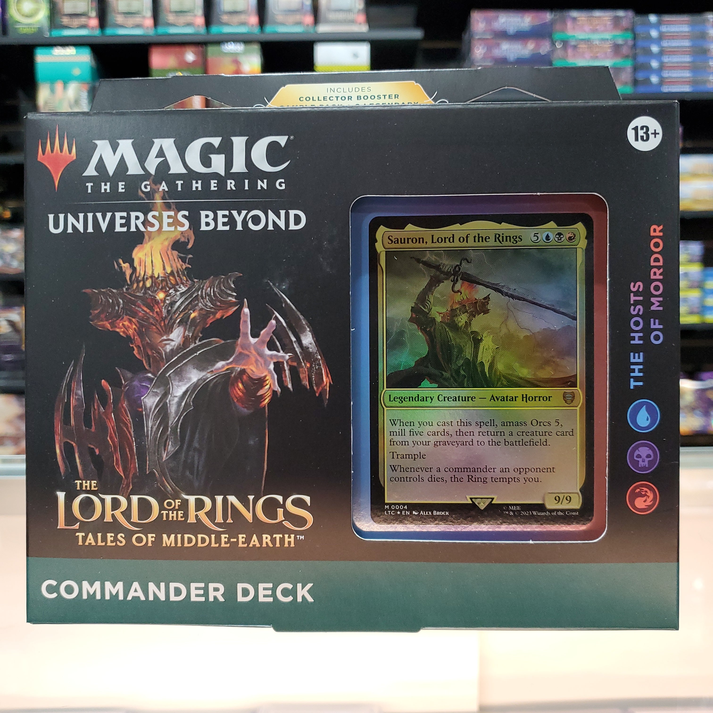 Hot Sale The Gathering - The Lord of the Rings: Tales of Middle-earth - Commander Deck (The Hosts of Mordor)