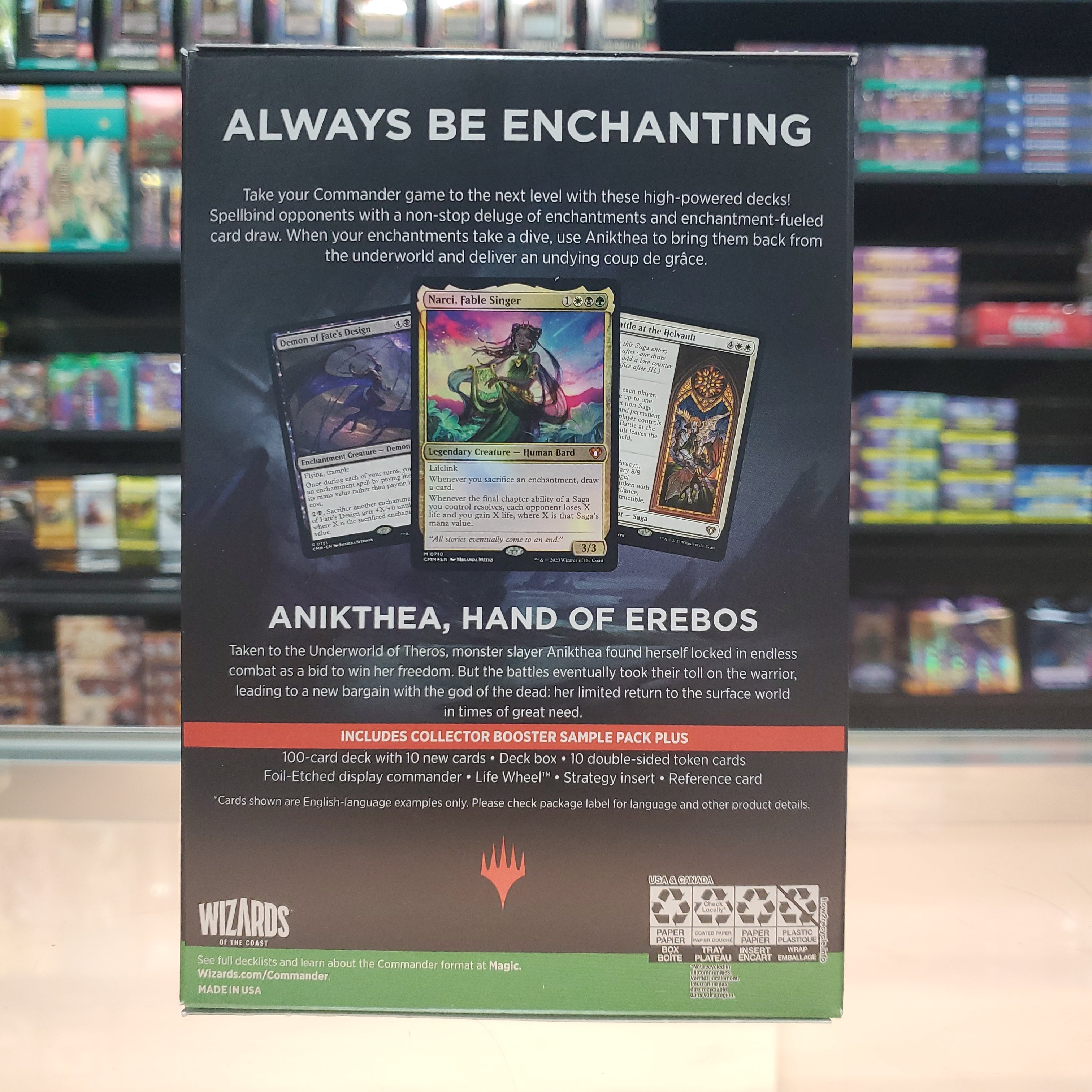 Hot Sale The Gathering - Commander Masters - Commander Deck (Enduring Enchantments)