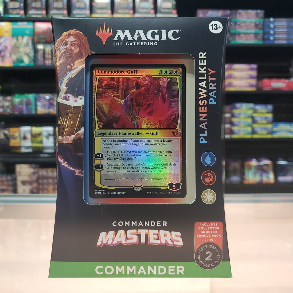 Hot Sale The Gathering - Commander Masters - Commander Deck (Planeswalker Party)