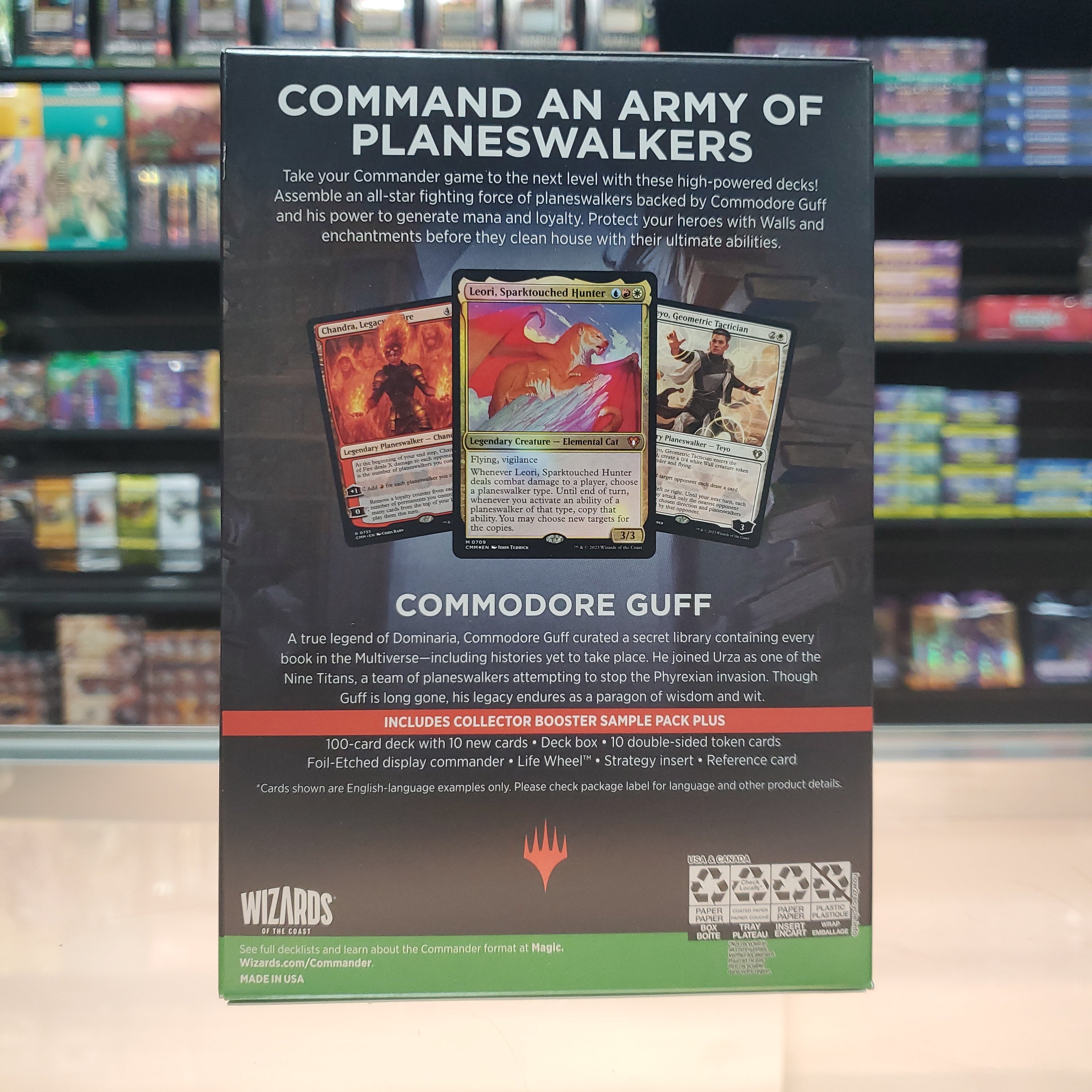 Hot Sale The Gathering - Commander Masters - Commander Deck (Planeswalker Party)