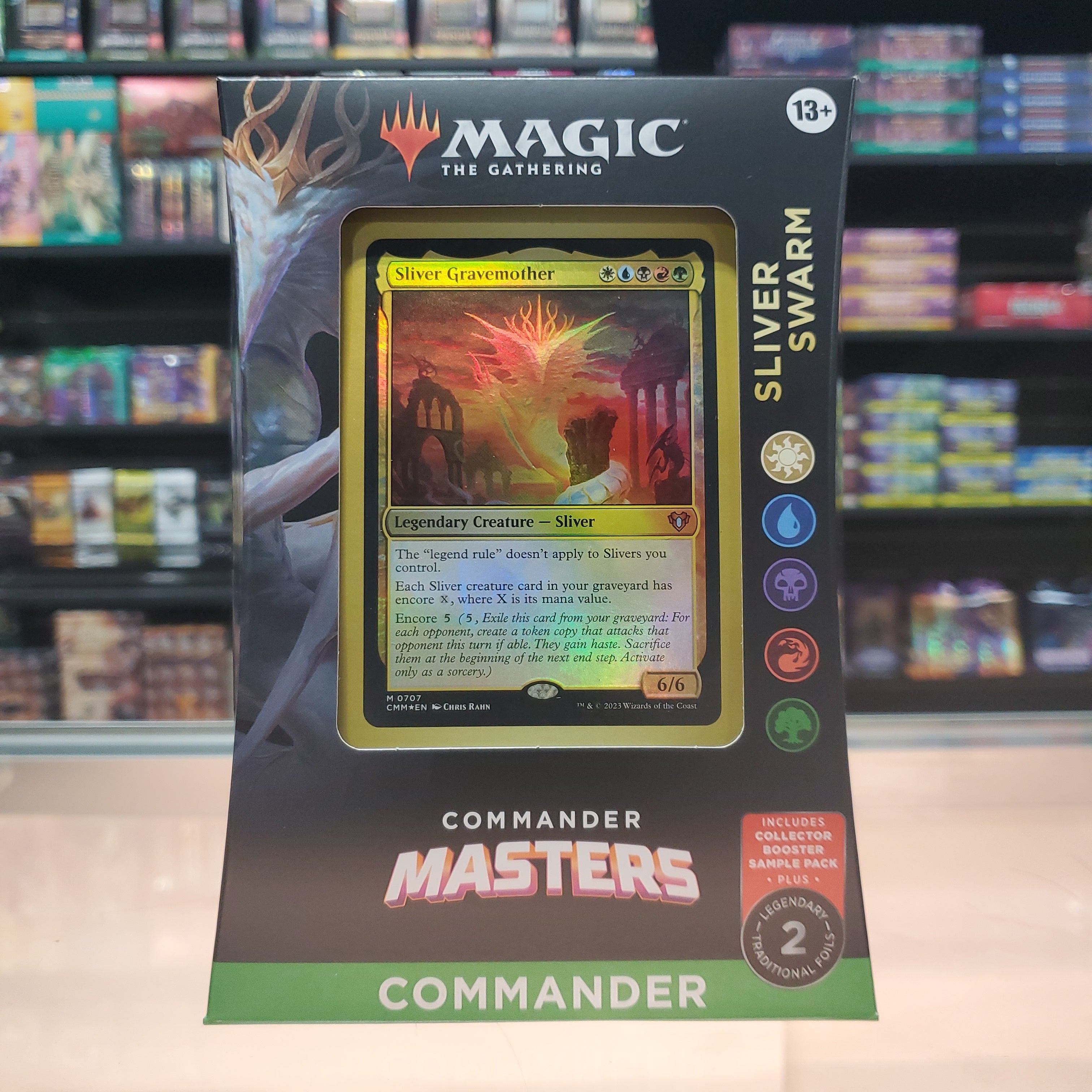 Hot Sale The Gathering - Commander Masters - Commander Deck (Sliver Swarm)