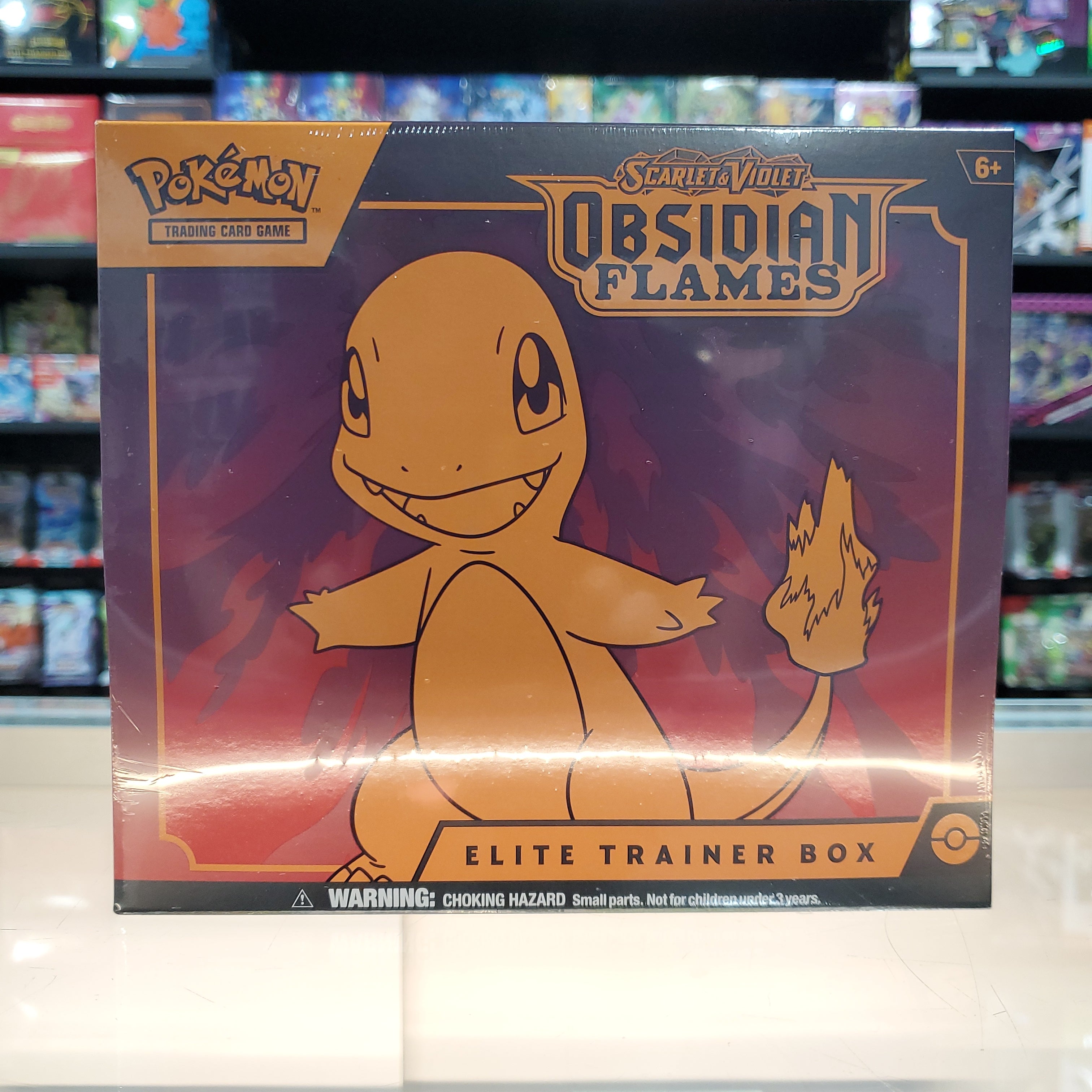 Hot Sale : Scarlet & Violet: Obsidian Flames - Elite Trainer Box