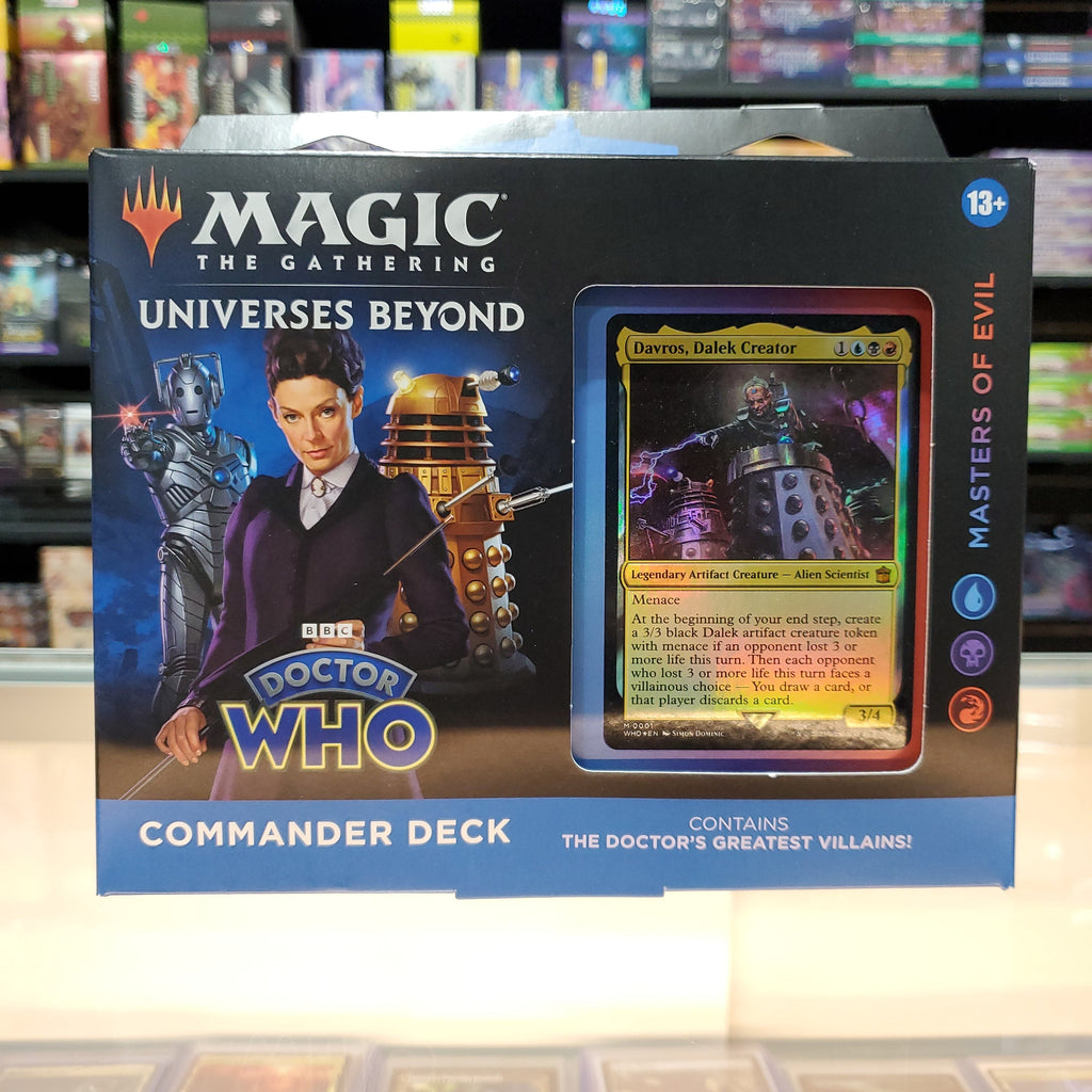 Hot Sale The Gathering - Doctor Who - Commander Deck (Masters of Evil)