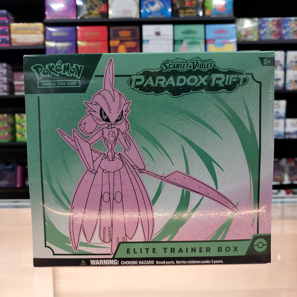 Hot Sale : Scarlet & Violet: Paradox Rift - Elite Trainer Box (Iron Valiant)