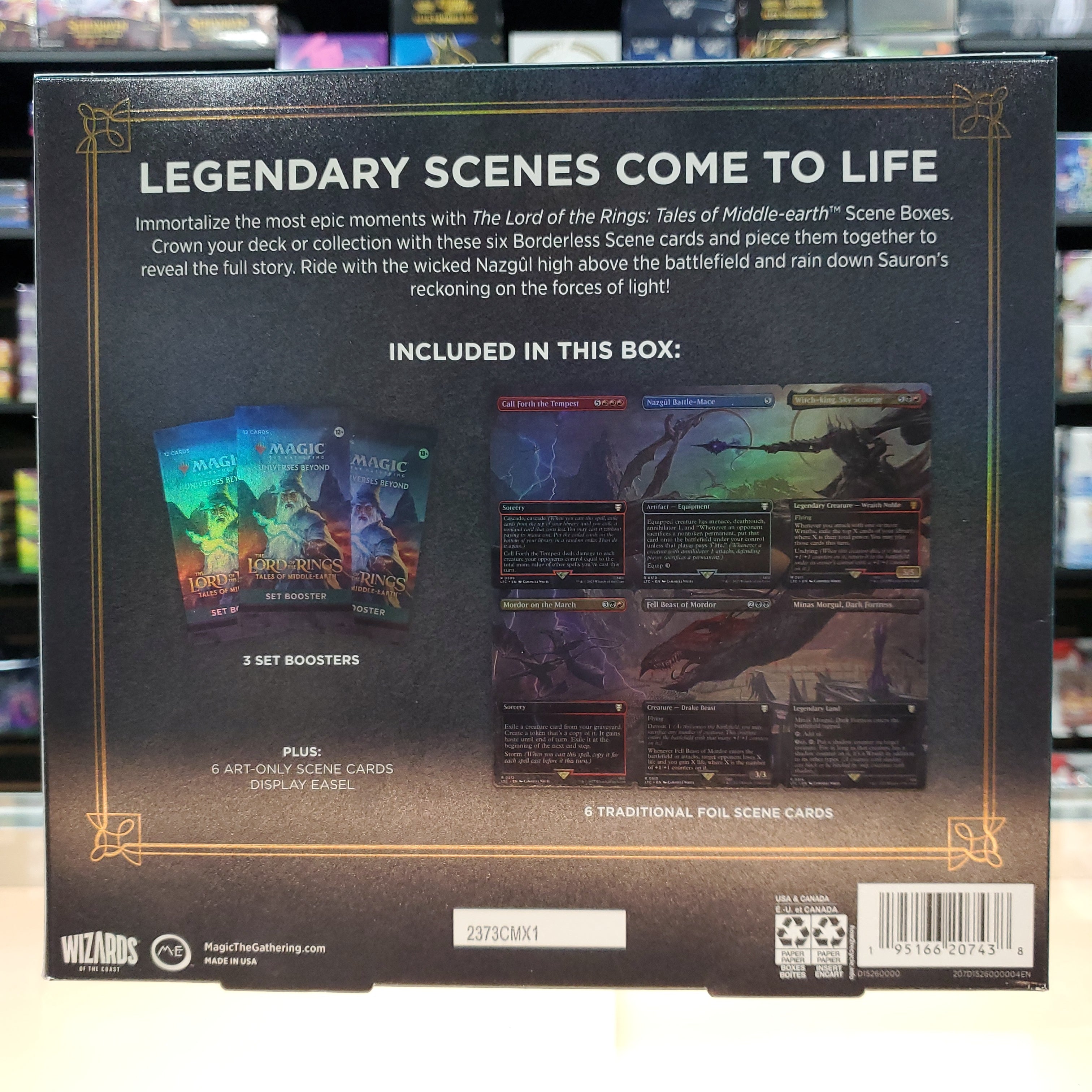 Hot Sale The Gathering - The Lord of the Rings: Tales of Middle-earth - Scene Box (Flight of the Witch-King)