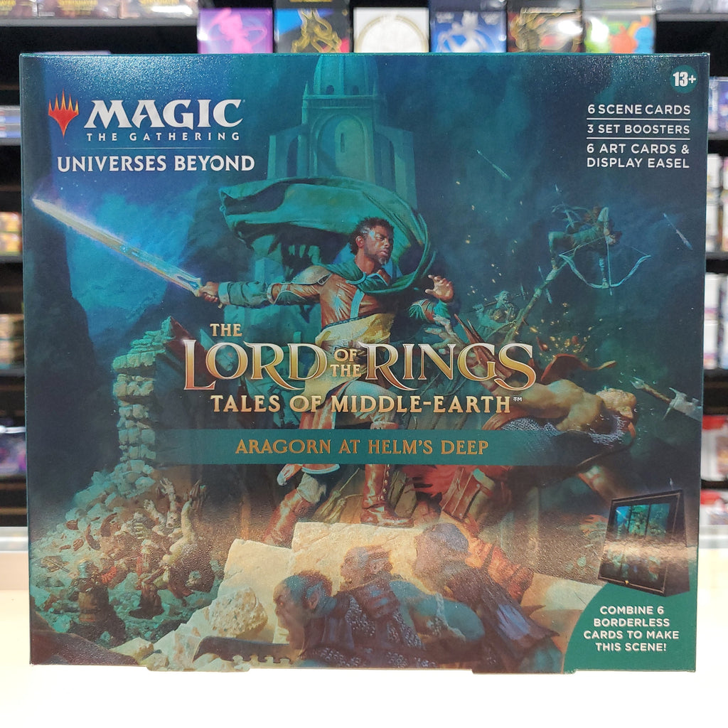 Hot Sale The Gathering - The Lord of the Rings: Tales of Middle-earth - Scene Box (Aragorn at Helm's Deep)