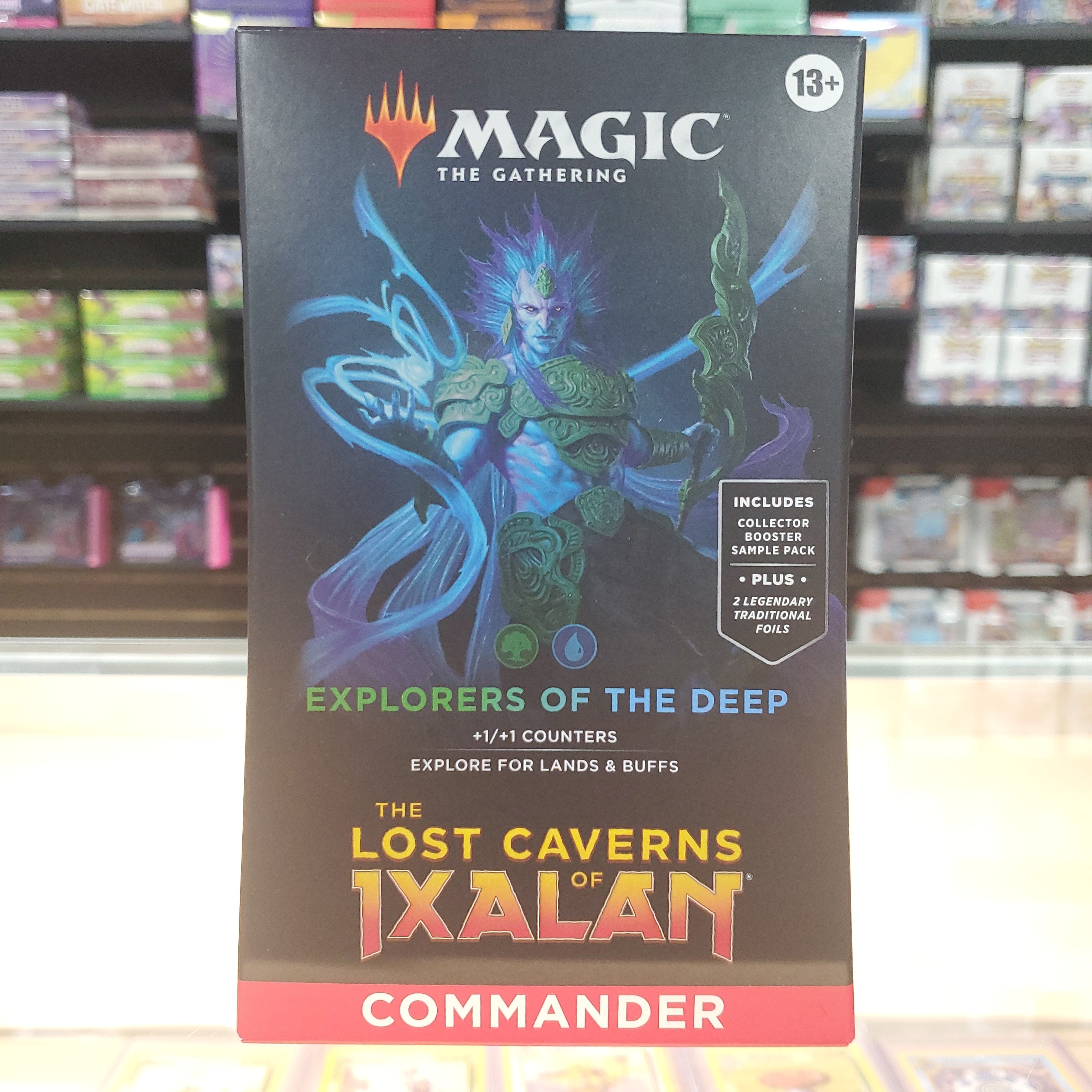 Hot Sale The Gathering - The Lost Caverns of Ixalan - Commander Deck (Explorers of the Deep)
