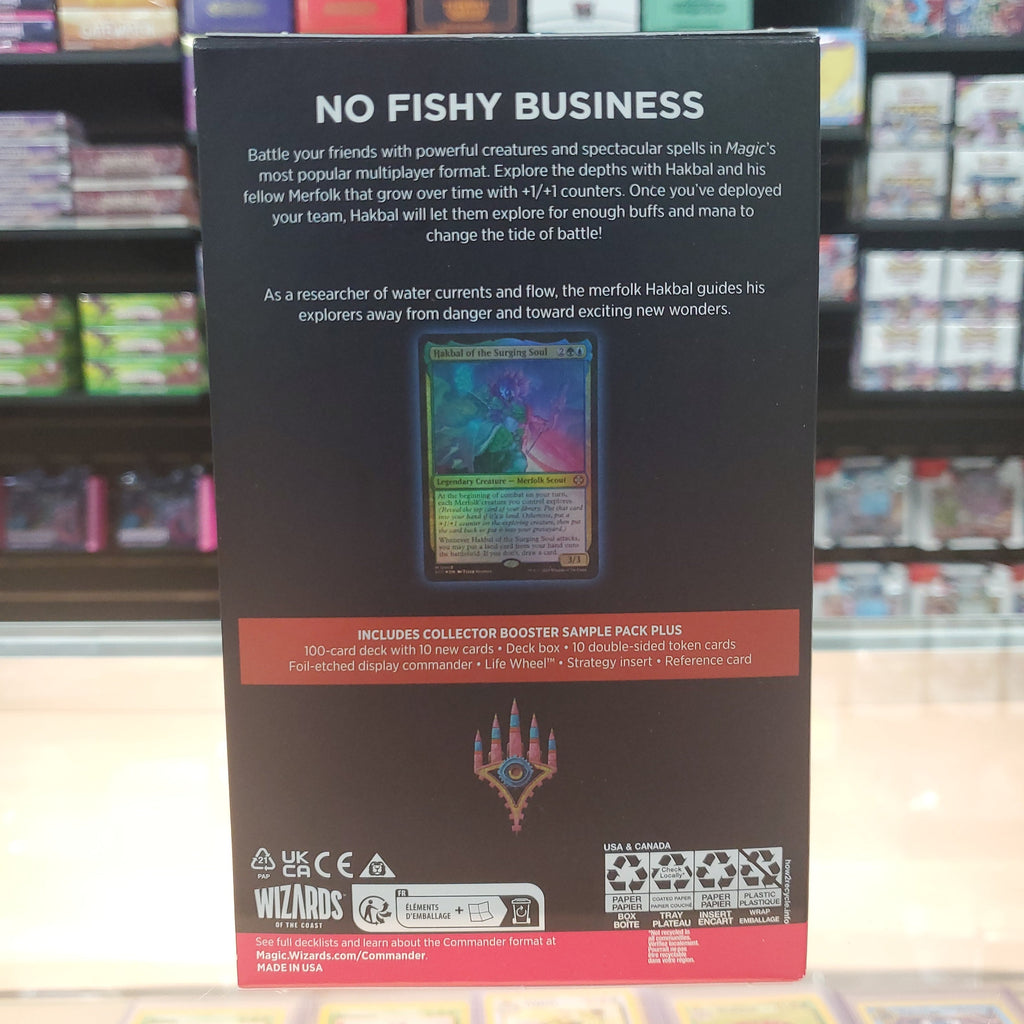 Hot Sale The Gathering - The Lost Caverns of Ixalan - Commander Deck (Explorers of the Deep)