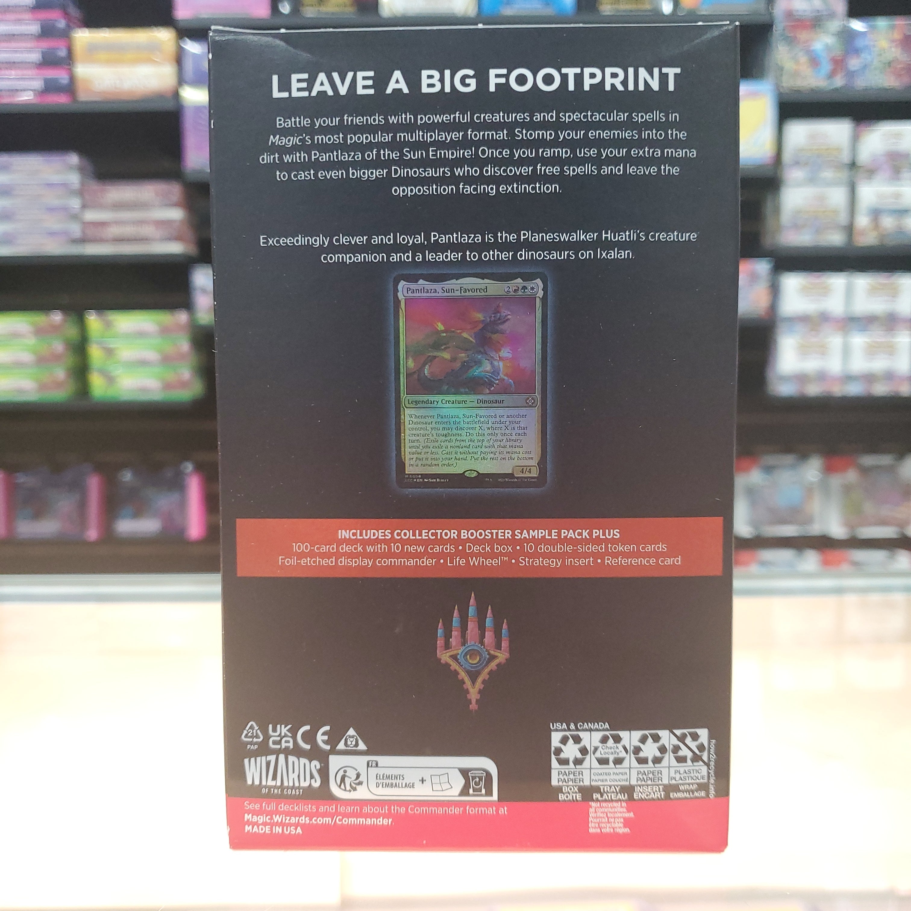 Hot Sale The Gathering - The Lost Caverns of Ixalan - Commander Deck (Veloci-Ramp-Tor)