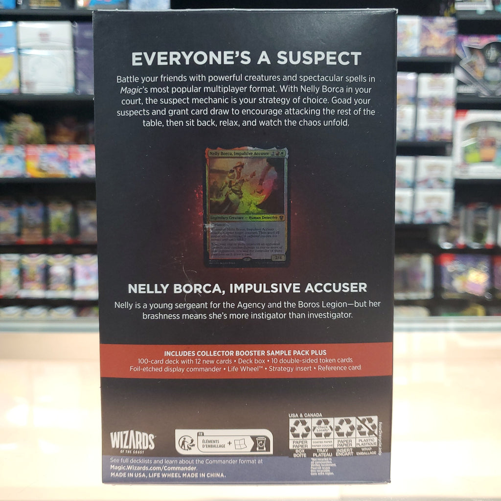 Hot Sale The Gathering - Murders at Karlov Manor - Commander Deck (Blame Game)