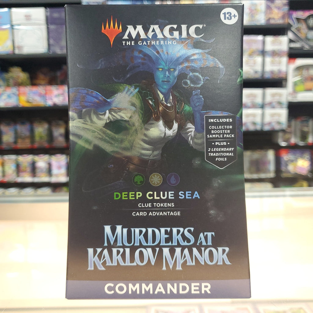 Hot Sale The Gathering - Murders at Karlov Manor - Commander Deck (Deep Clue Sea)