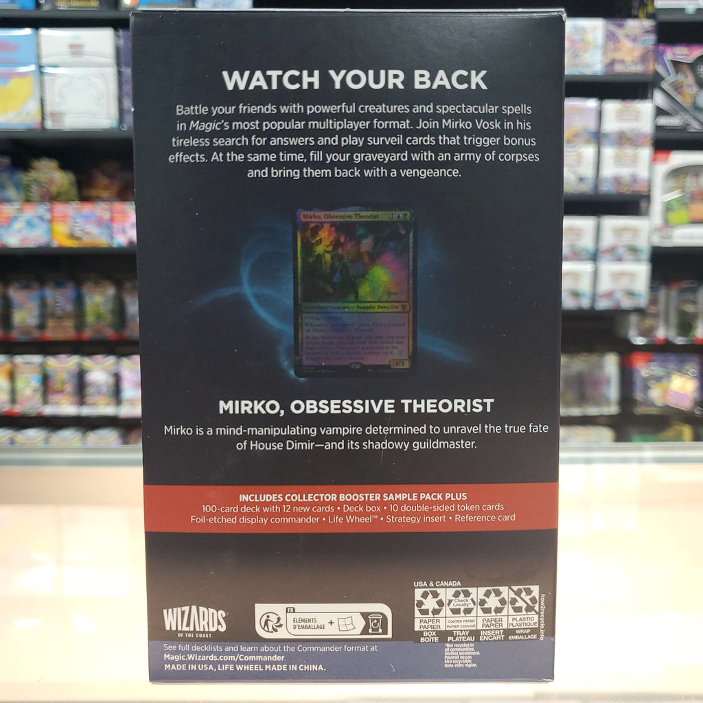 Hot Sale The Gathering - Murders at Karlov Manor - Commander Deck (Revenant Recon)