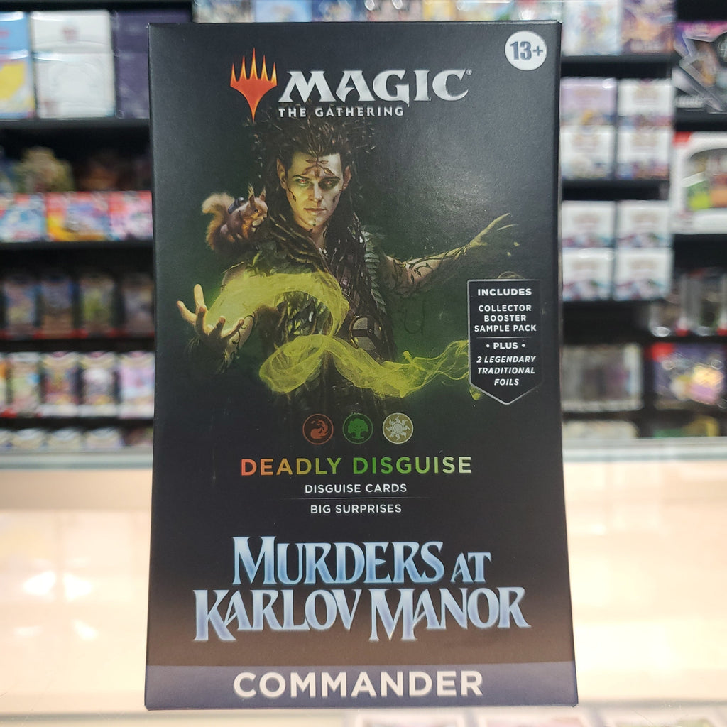 Hot Sale The Gathering - Murders at Karlov Manor - Commander Deck (Deadly Disguise)