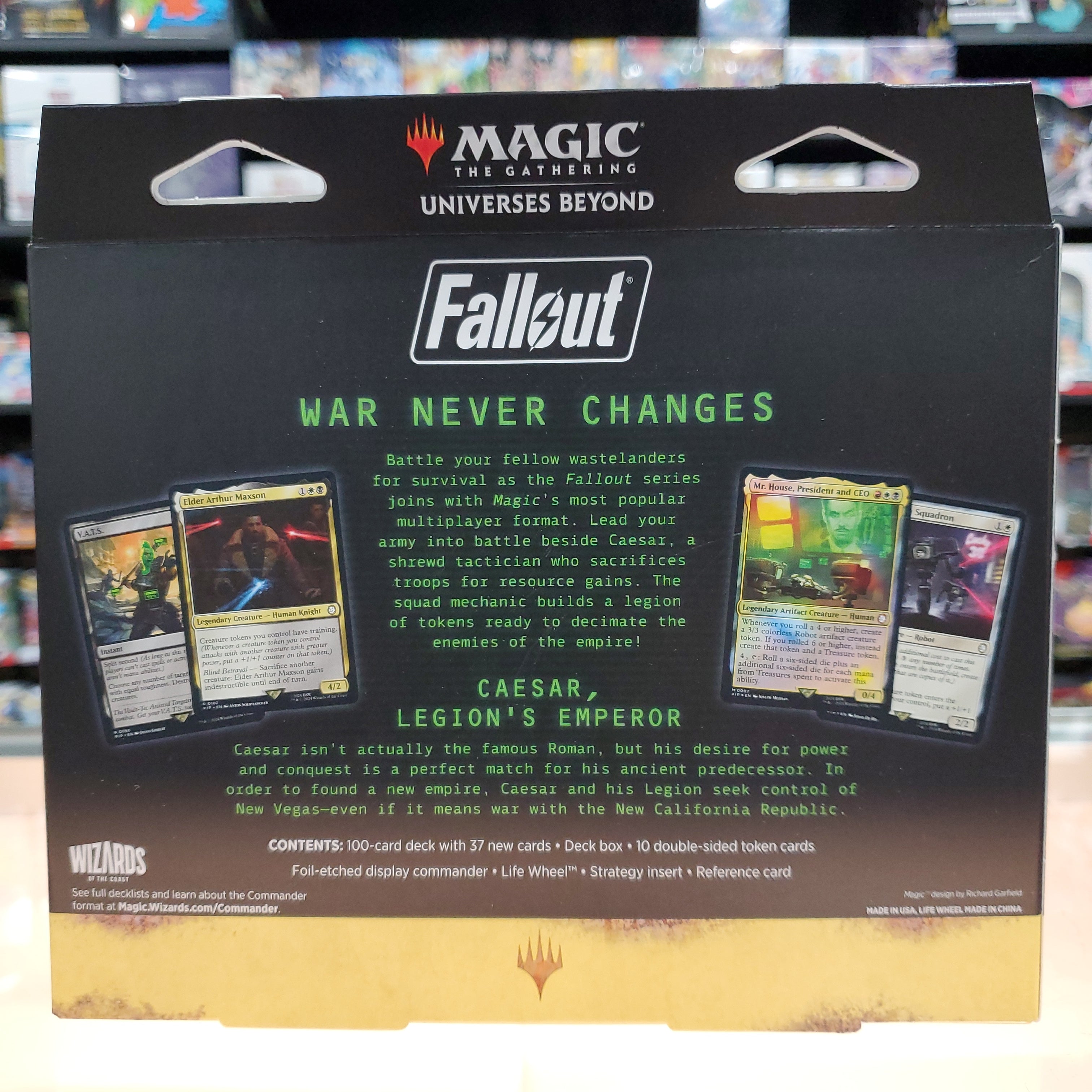 Hot Sale The Gathering - Fallout: - Hail. Caesar Commander Deck